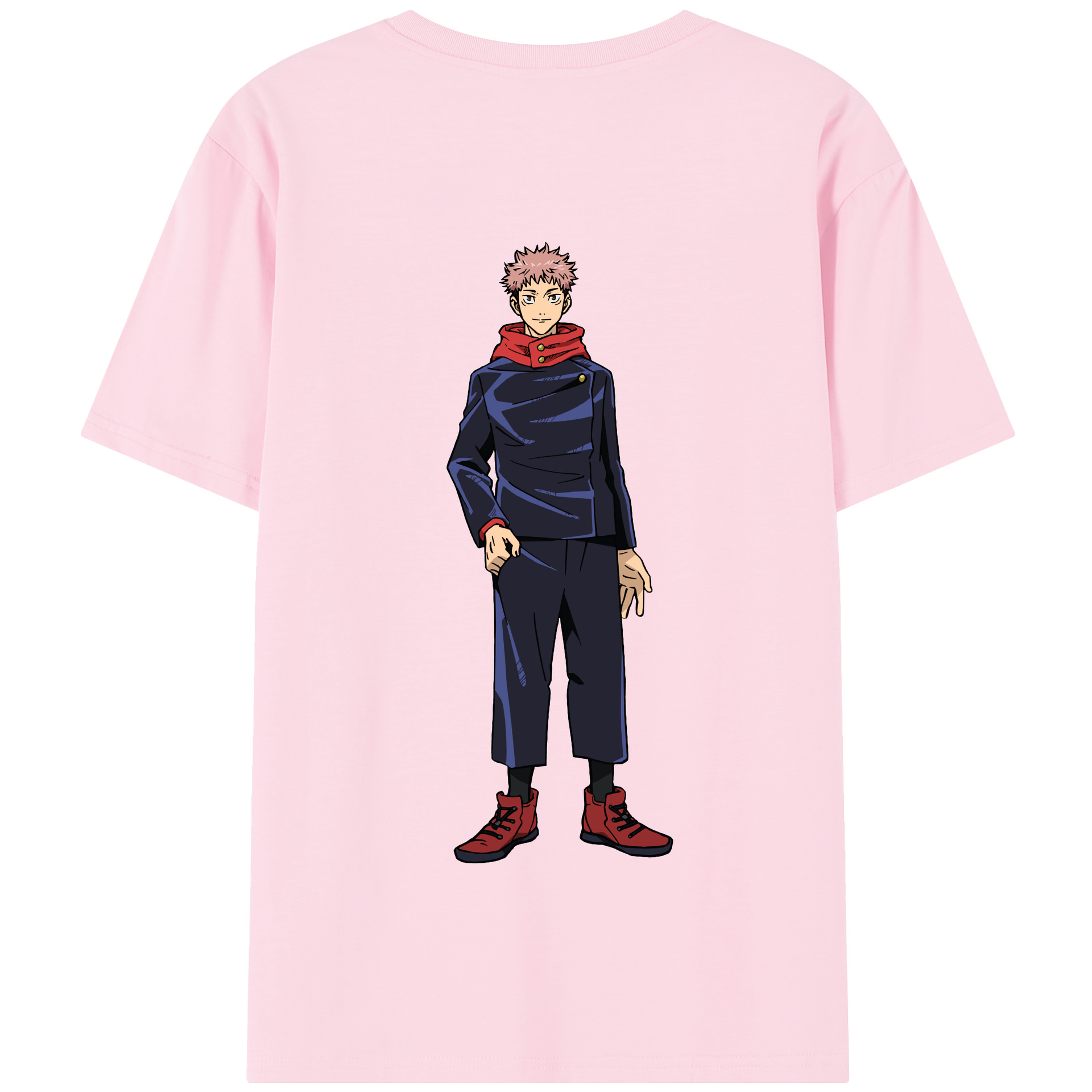 （画像用） 呪術廻戦 Jujutsu Kaisen 綿100％半袖Tシャツ（背面プリント）