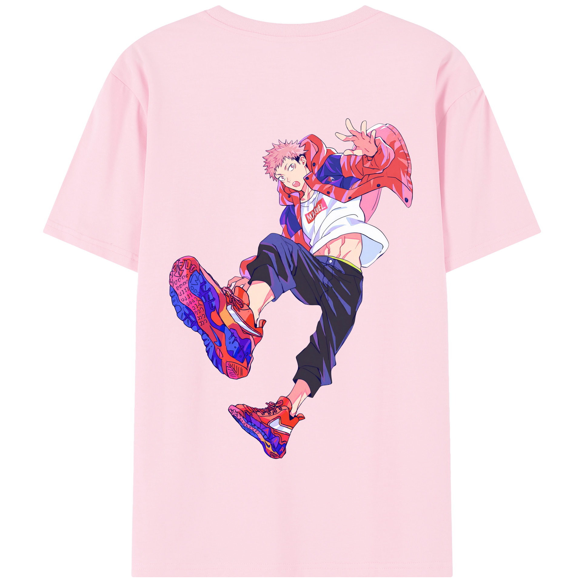 （画像用） 呪術廻戦 Jujutsu Kaisen 綿100％半袖Tシャツ（背面プリント）