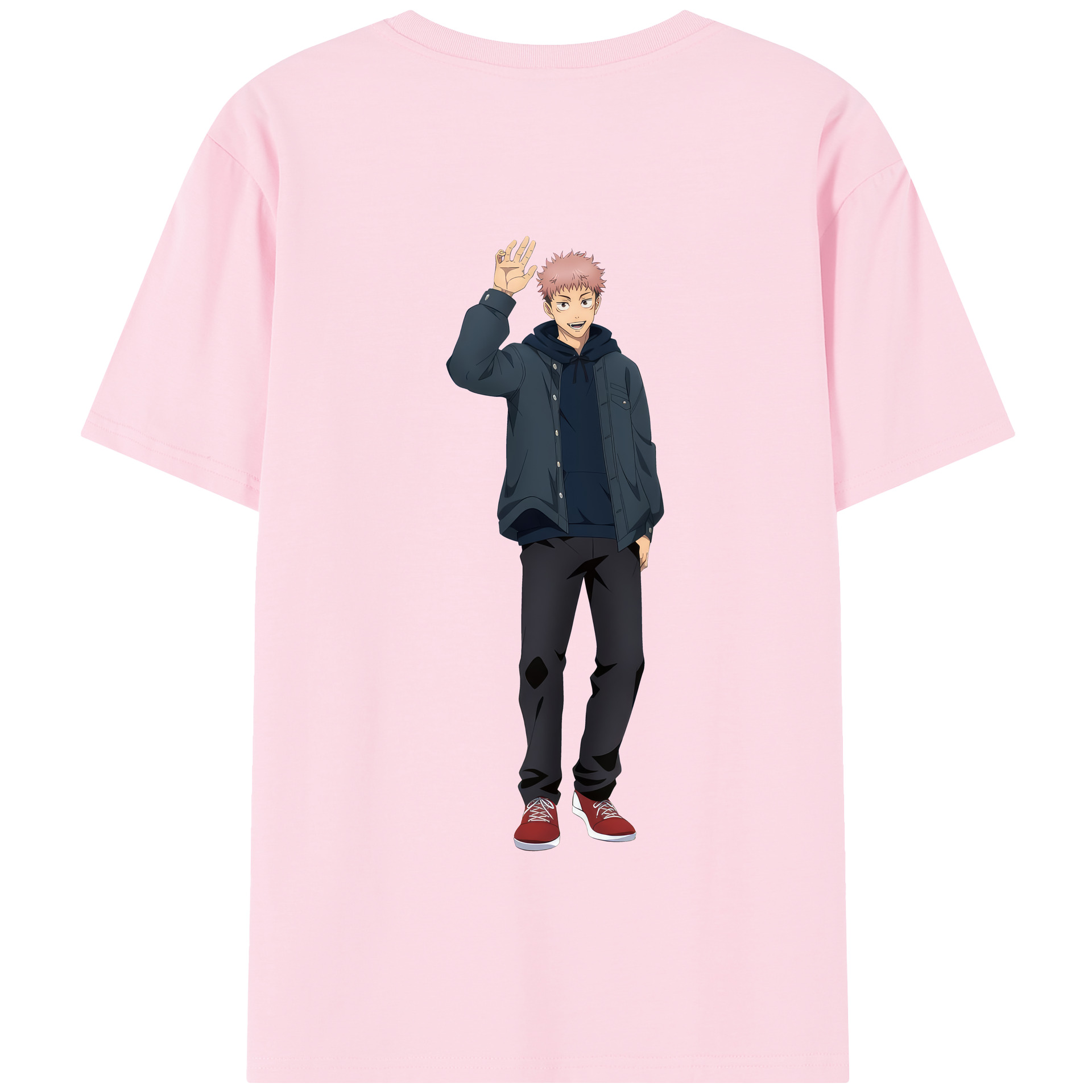 （画像用） 呪術廻戦 Jujutsu Kaisen 綿100％半袖Tシャツ（背面プリント）