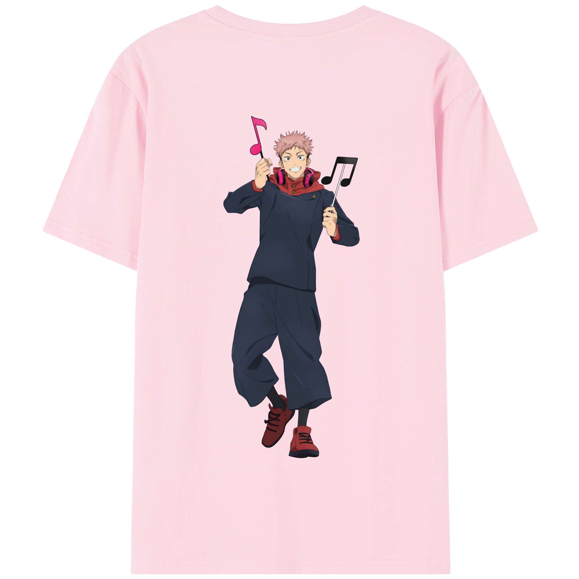 （画像用） 呪術廻戦 Jujutsu Kaisen 綿100％半袖Tシャツ（背面プリント）