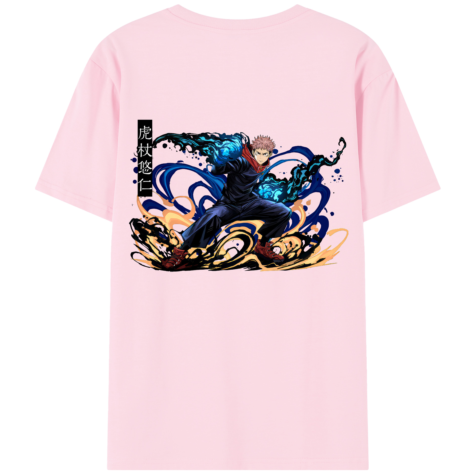 （画像用） 呪術廻戦 Jujutsu Kaisen 綿100％半袖Tシャツ（背面プリント）