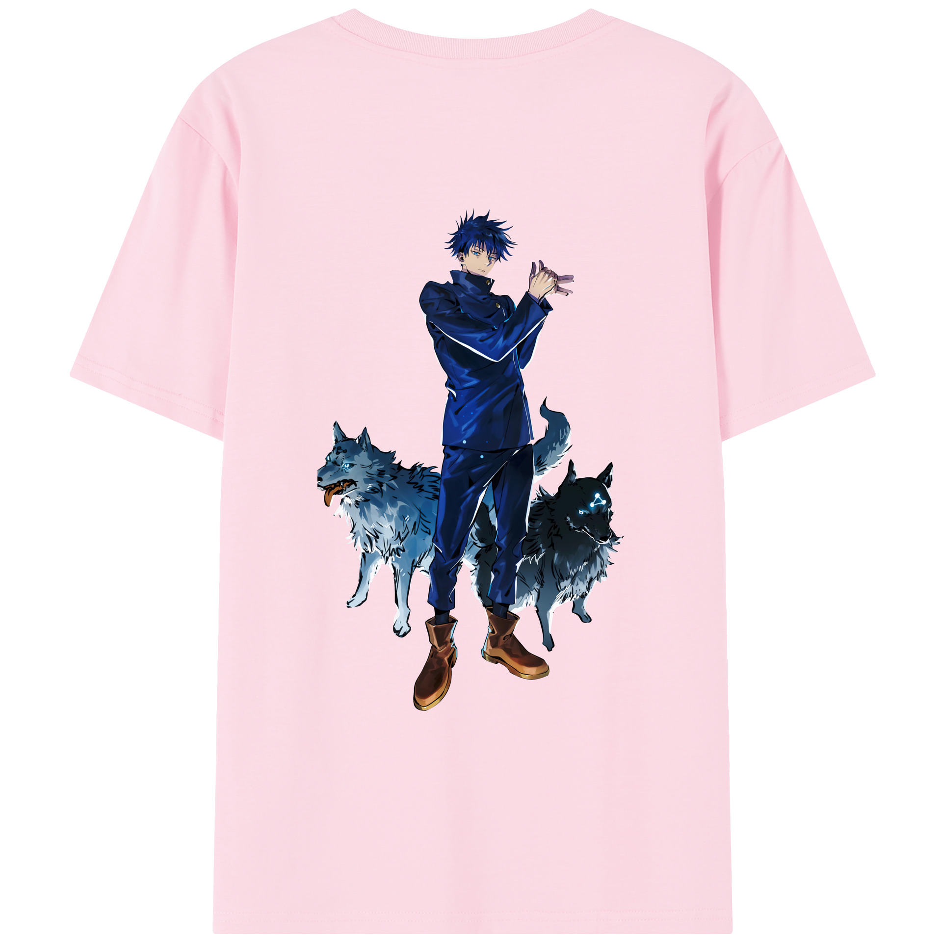 （画像用） 呪術廻戦 Jujutsu Kaisen 綿100％半袖Tシャツ（背面プリント）