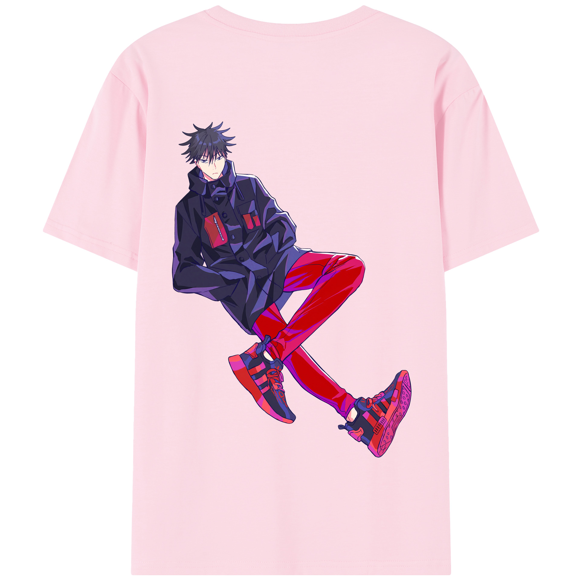 （画像用） 呪術廻戦 Jujutsu Kaisen 綿100％半袖Tシャツ（背面プリント）