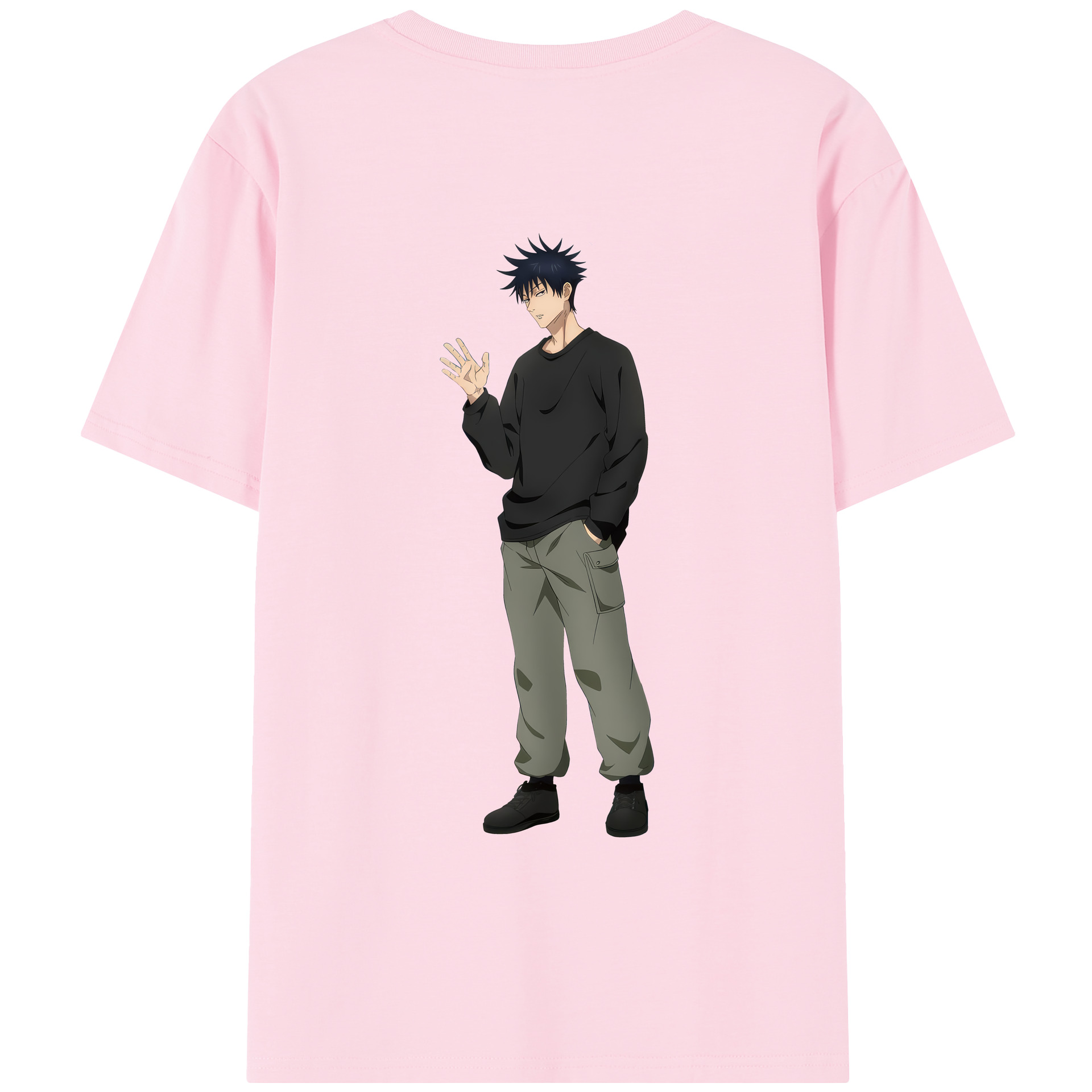 （画像用） 呪術廻戦 Jujutsu Kaisen 綿100％半袖Tシャツ（背面プリント）