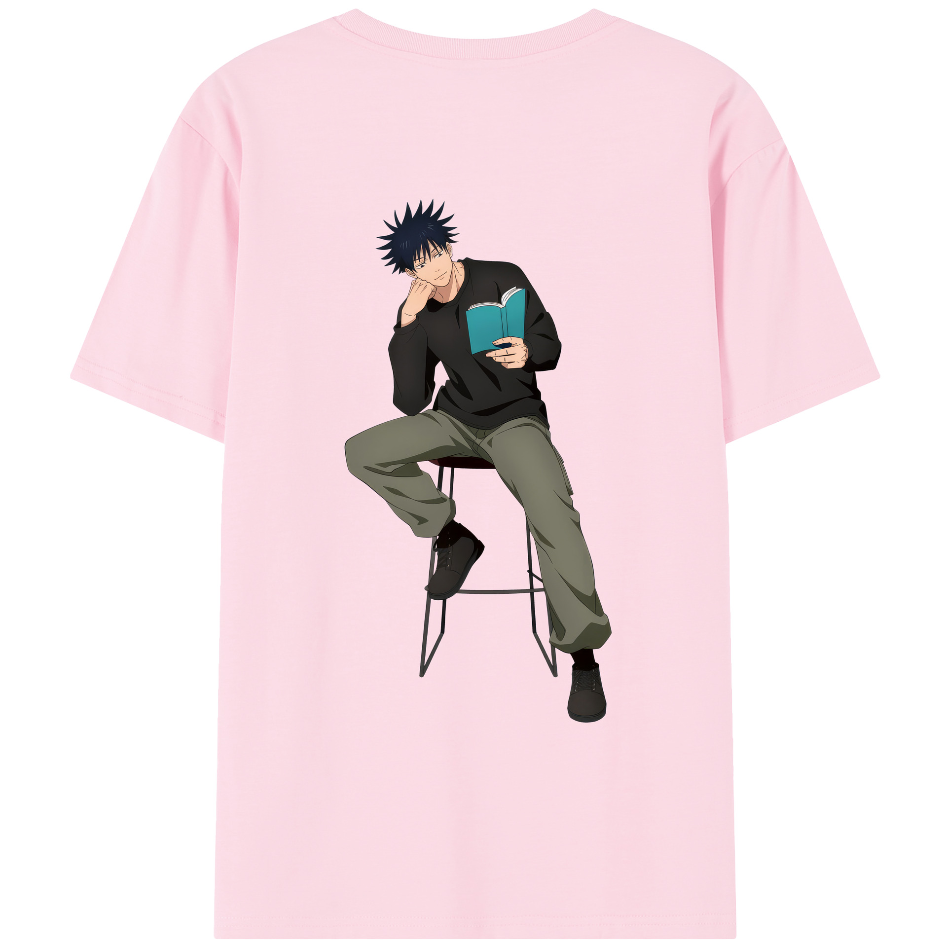 （画像用） 呪術廻戦 Jujutsu Kaisen 綿100％半袖Tシャツ（背面プリント）