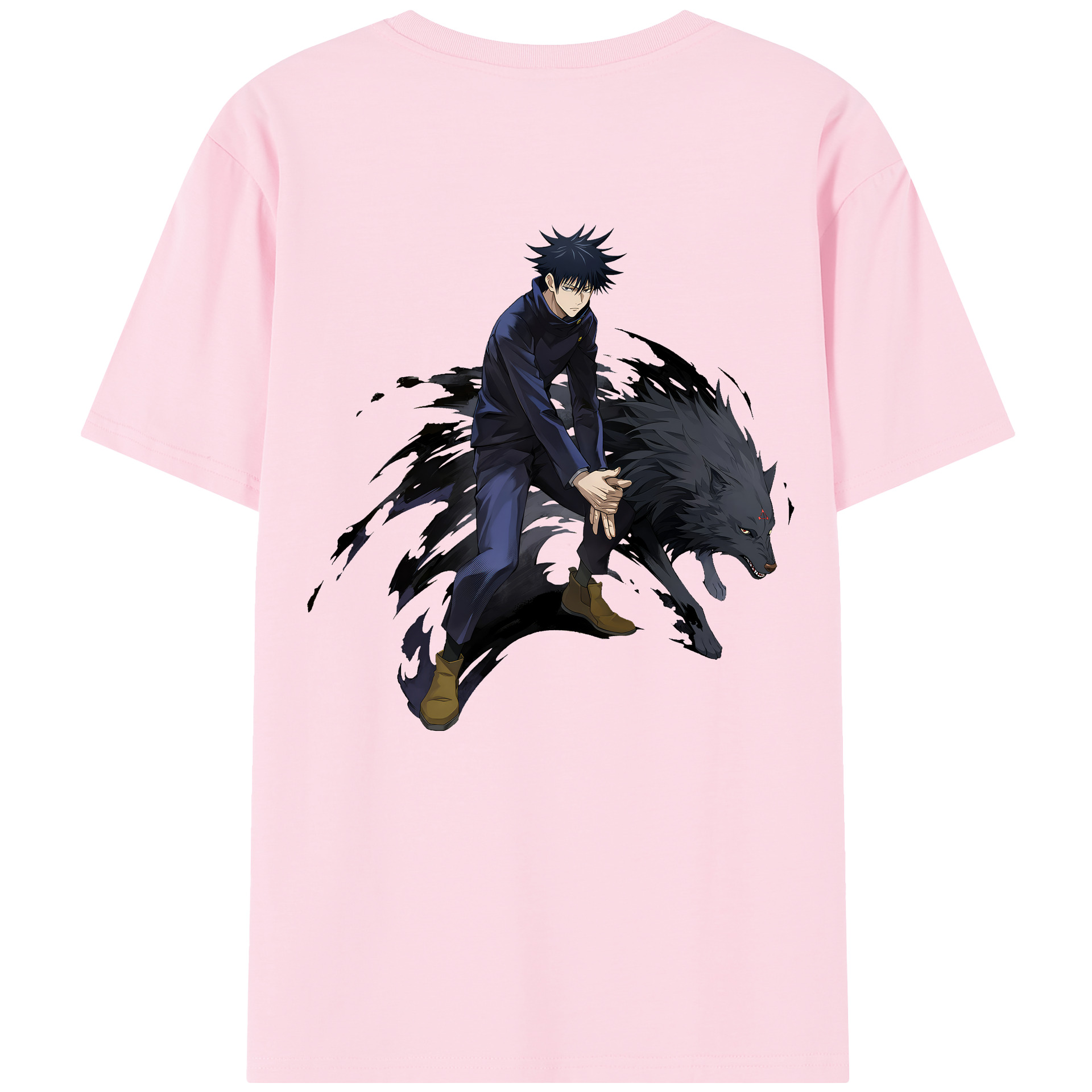 （画像用） 呪術廻戦 Jujutsu Kaisen 綿100％半袖Tシャツ（背面プリント）