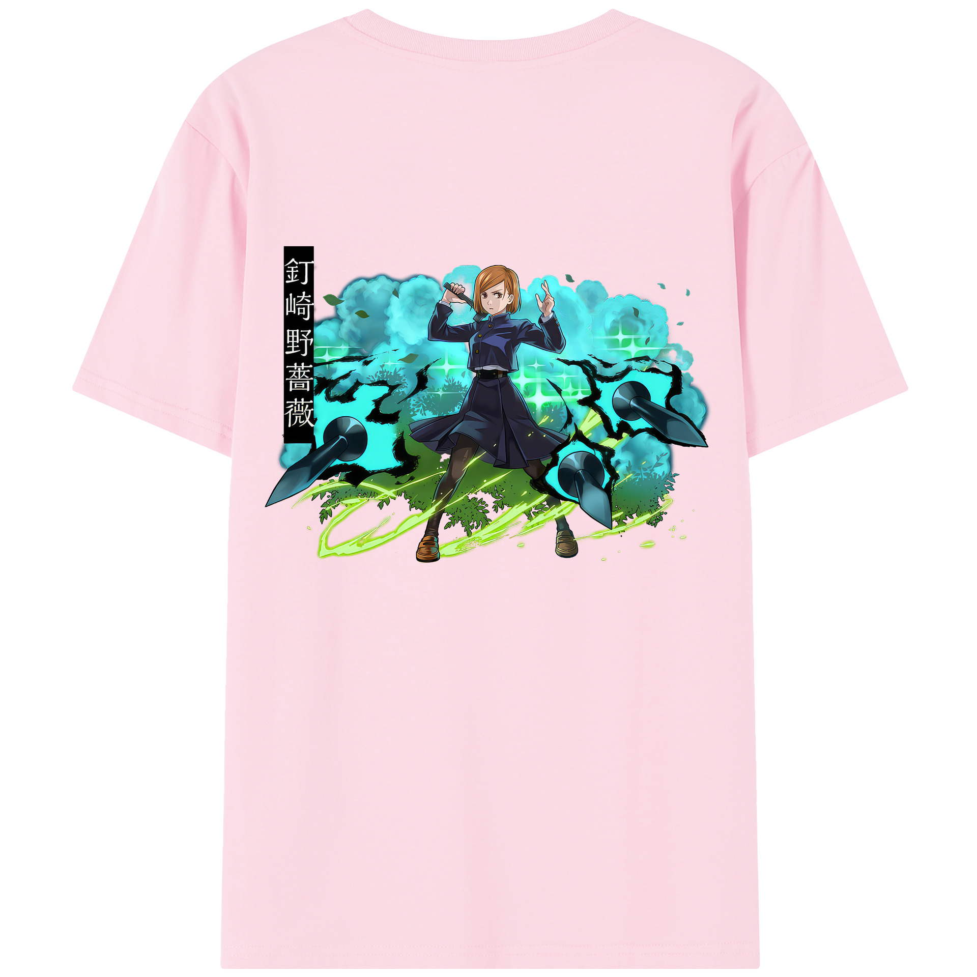 （画像用） 呪術廻戦 Jujutsu Kaisen 綿100％半袖Tシャツ（背面プリント）