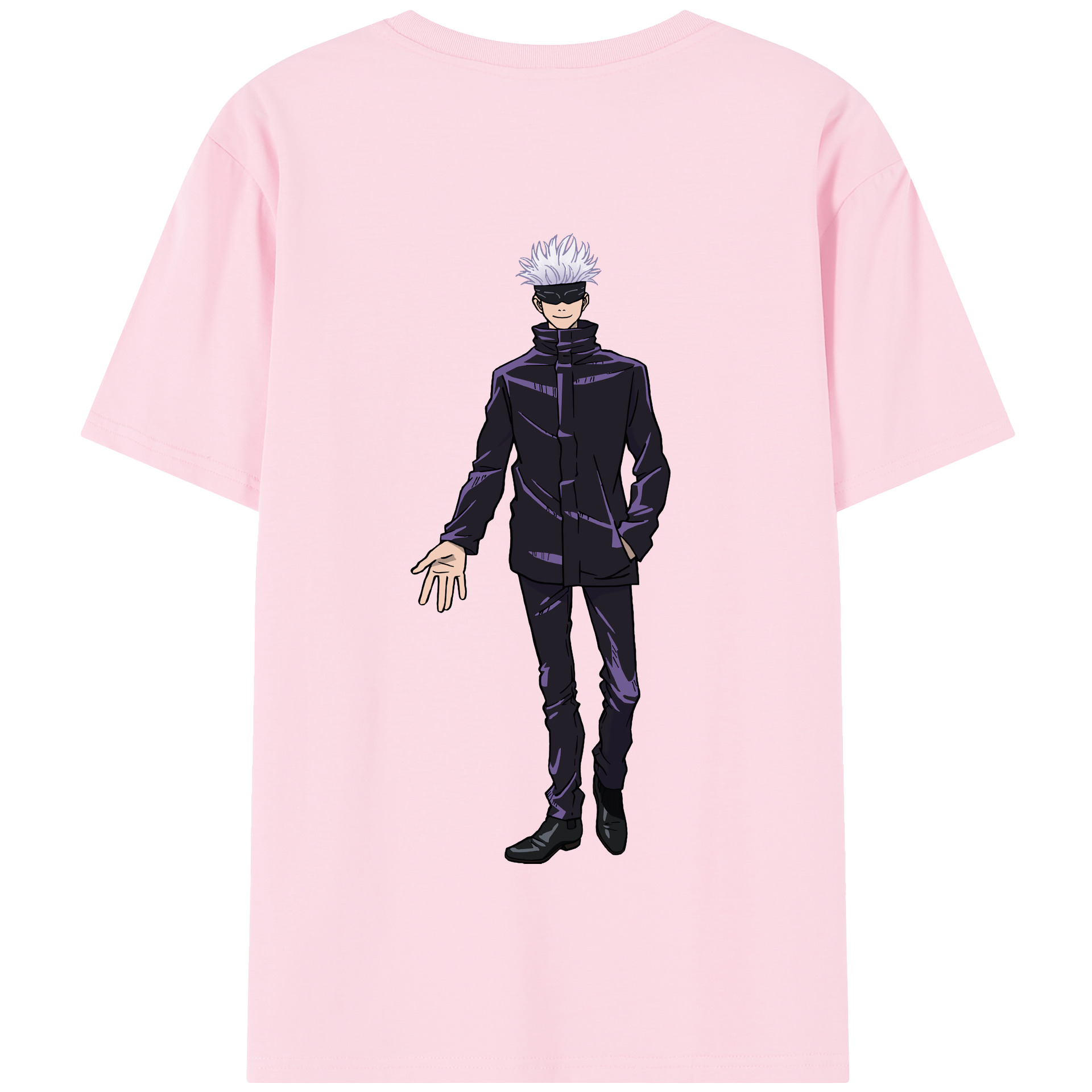 （画像用） 呪術廻戦 Jujutsu Kaisen 綿100％半袖Tシャツ（背面プリント）