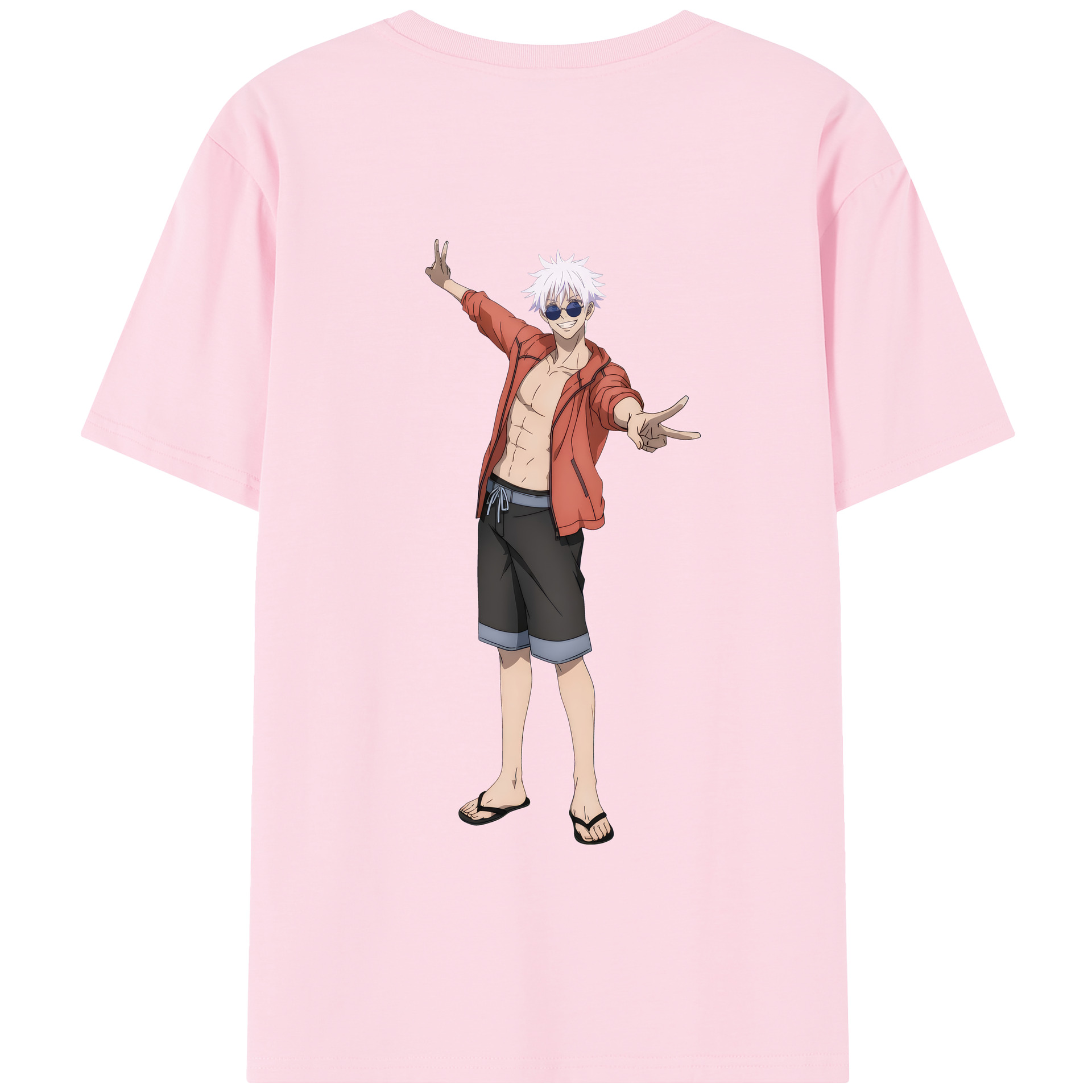 （画像用） 呪術廻戦 Jujutsu Kaisen 綿100％半袖Tシャツ（背面プリント）