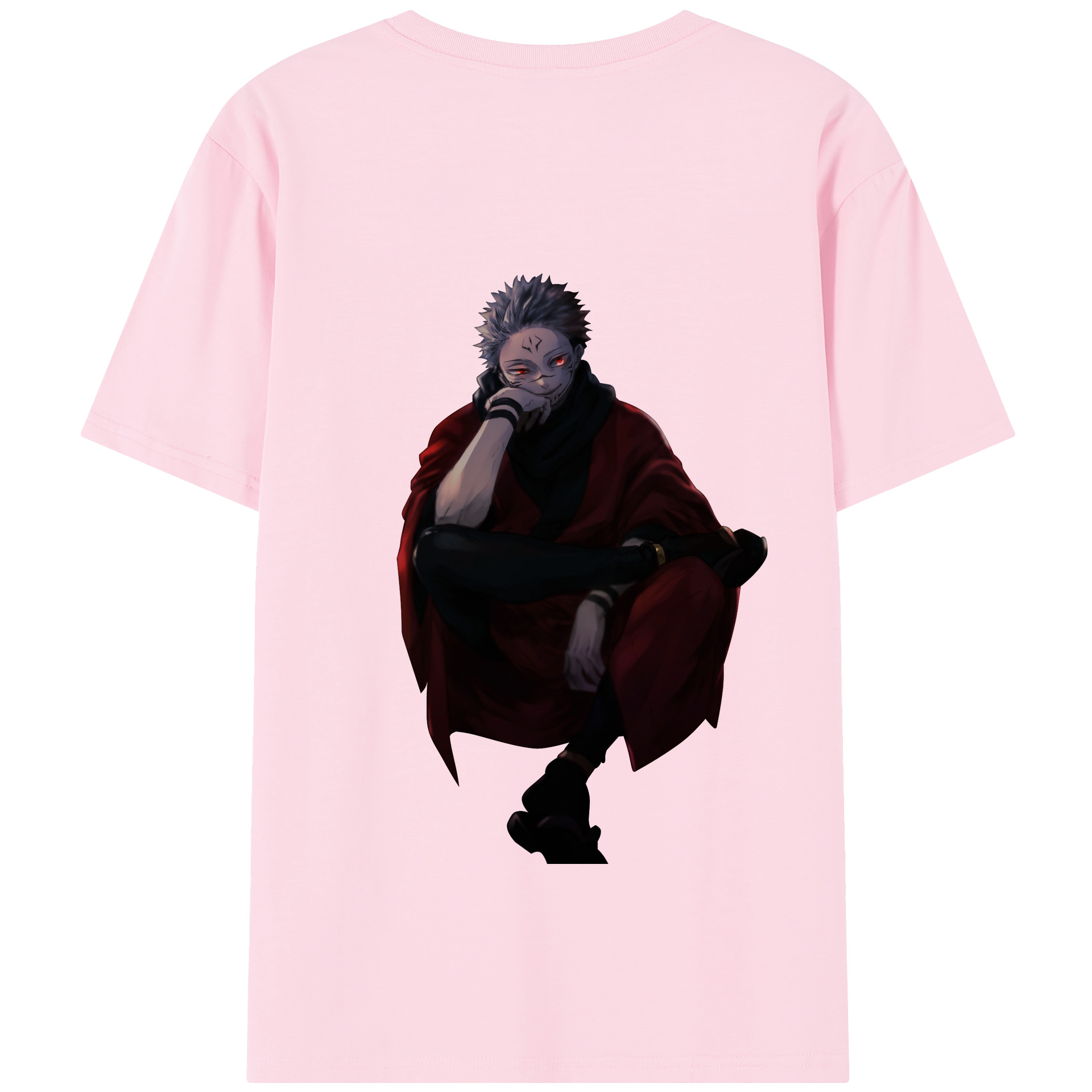 （画像用） 呪術廻戦 Jujutsu Kaisen 綿100％半袖Tシャツ（背面プリント）