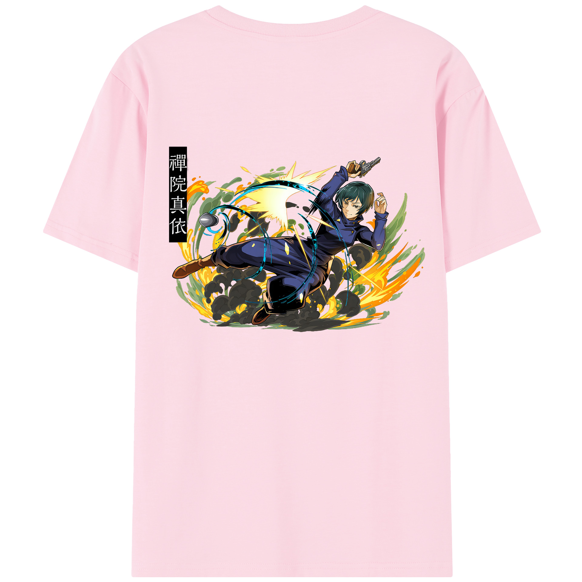 （画像用） 呪術廻戦 Jujutsu Kaisen 綿100％半袖Tシャツ（背面プリント）