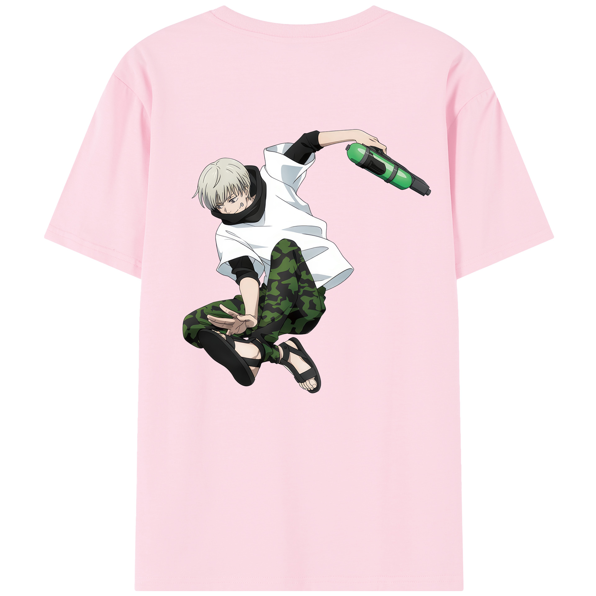 （画像用） 呪術廻戦 Jujutsu Kaisen 綿100％半袖Tシャツ（背面プリント）