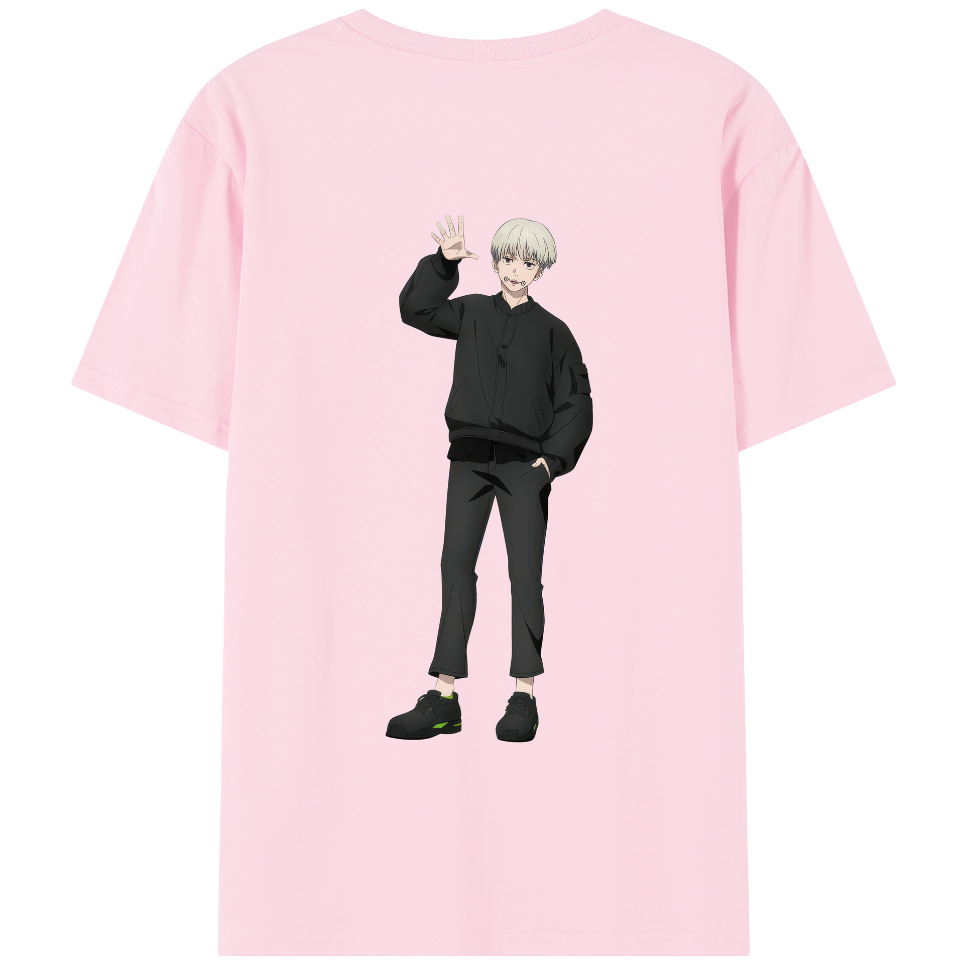 （画像用） 呪術廻戦 Jujutsu Kaisen 綿100％半袖Tシャツ（背面プリント）