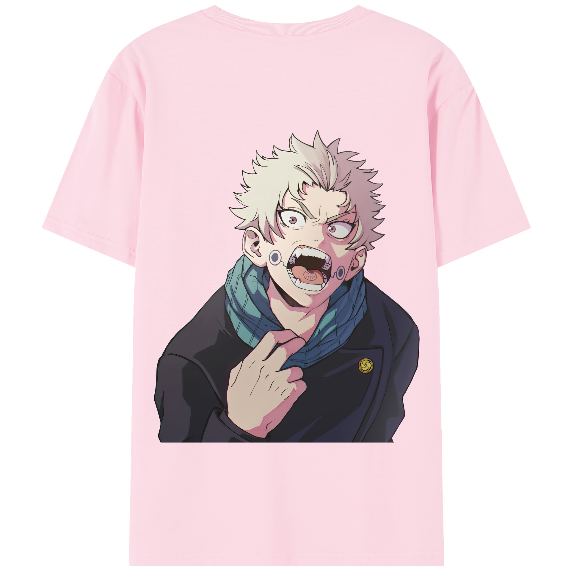 （画像用） 呪術廻戦 Jujutsu Kaisen 綿100％半袖Tシャツ（背面プリント）
