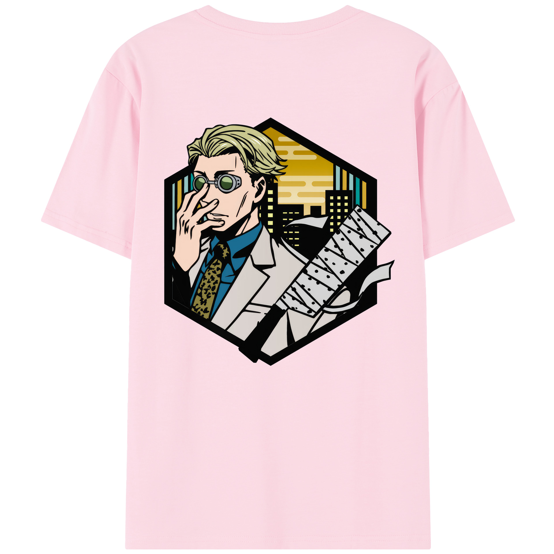 （画像用） 呪術廻戦 Jujutsu Kaisen 綿100％半袖Tシャツ（背面プリント）
