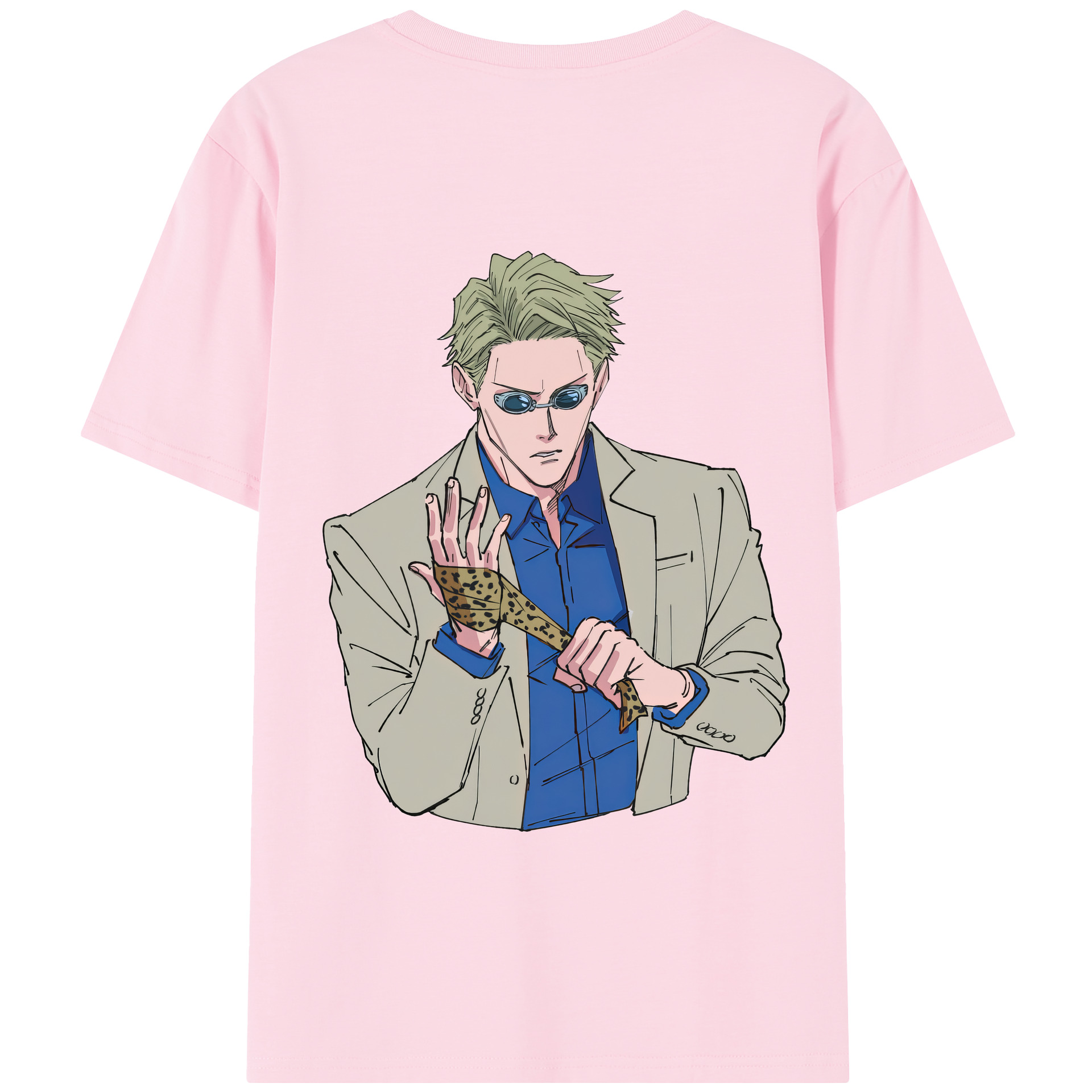 （画像用） 呪術廻戦 Jujutsu Kaisen 綿100％半袖Tシャツ（背面プリント）