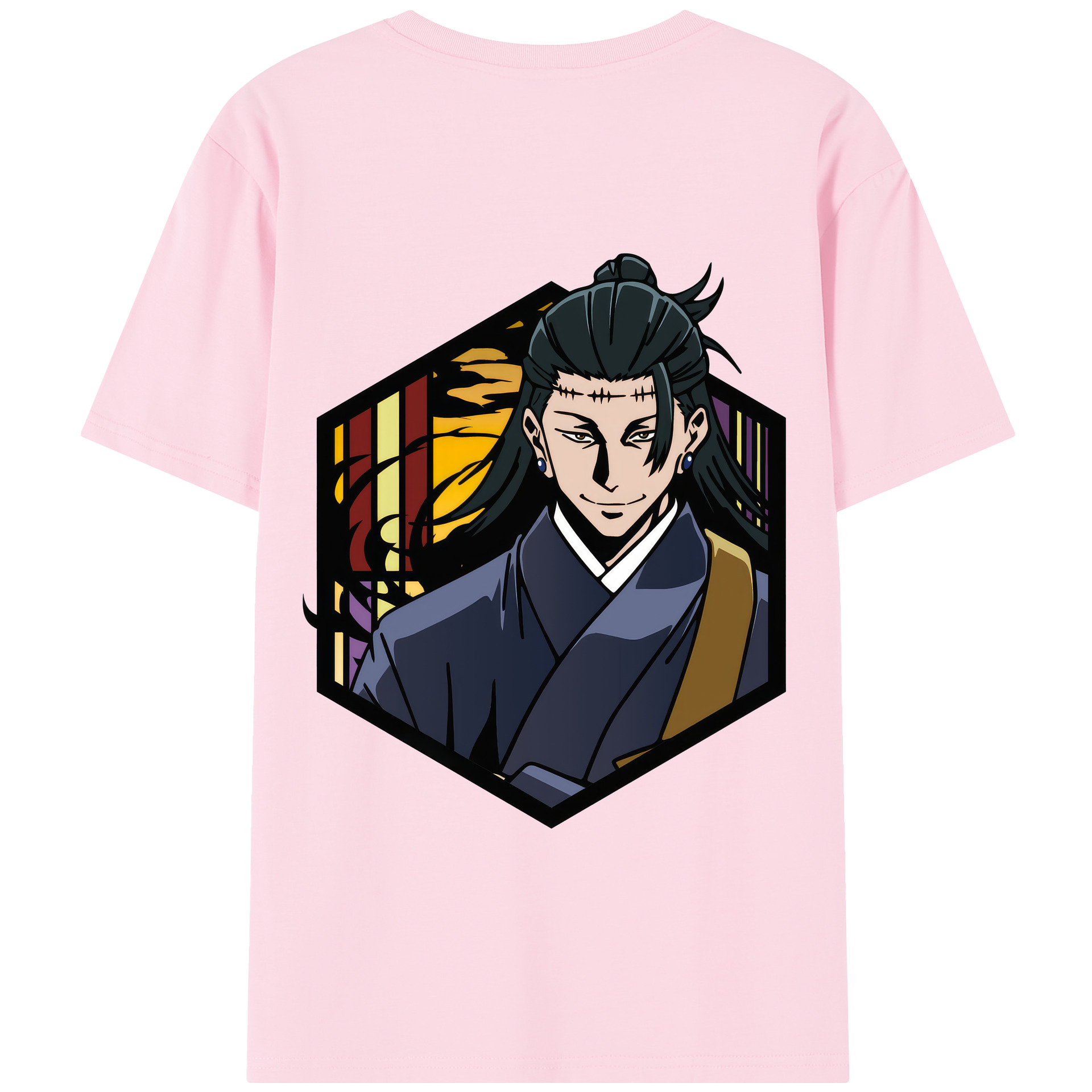 （画像用） 呪術廻戦 Jujutsu Kaisen 綿100％半袖Tシャツ（背面プリント）