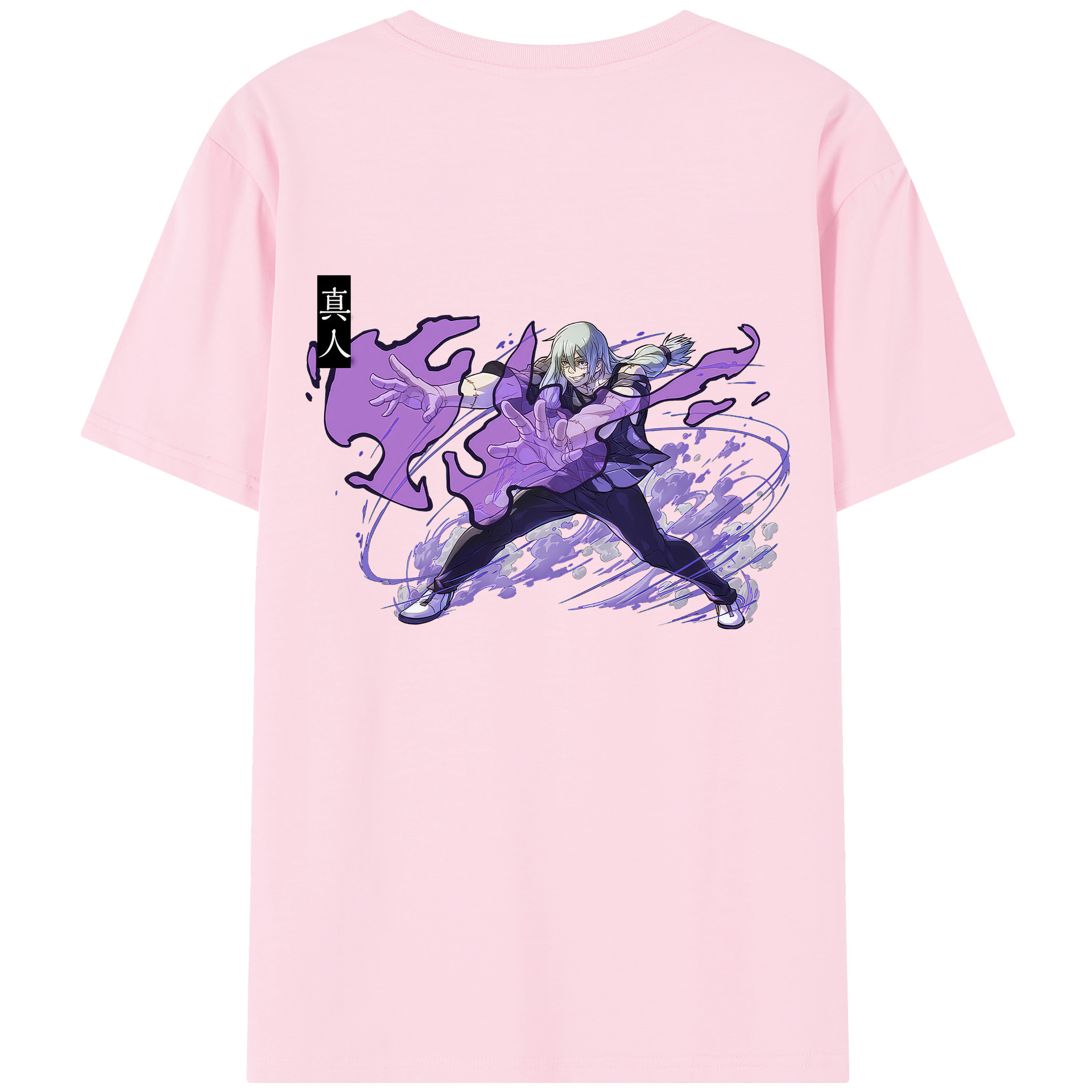 （画像用） 呪術廻戦 Jujutsu Kaisen 綿100％半袖Tシャツ（背面プリント）