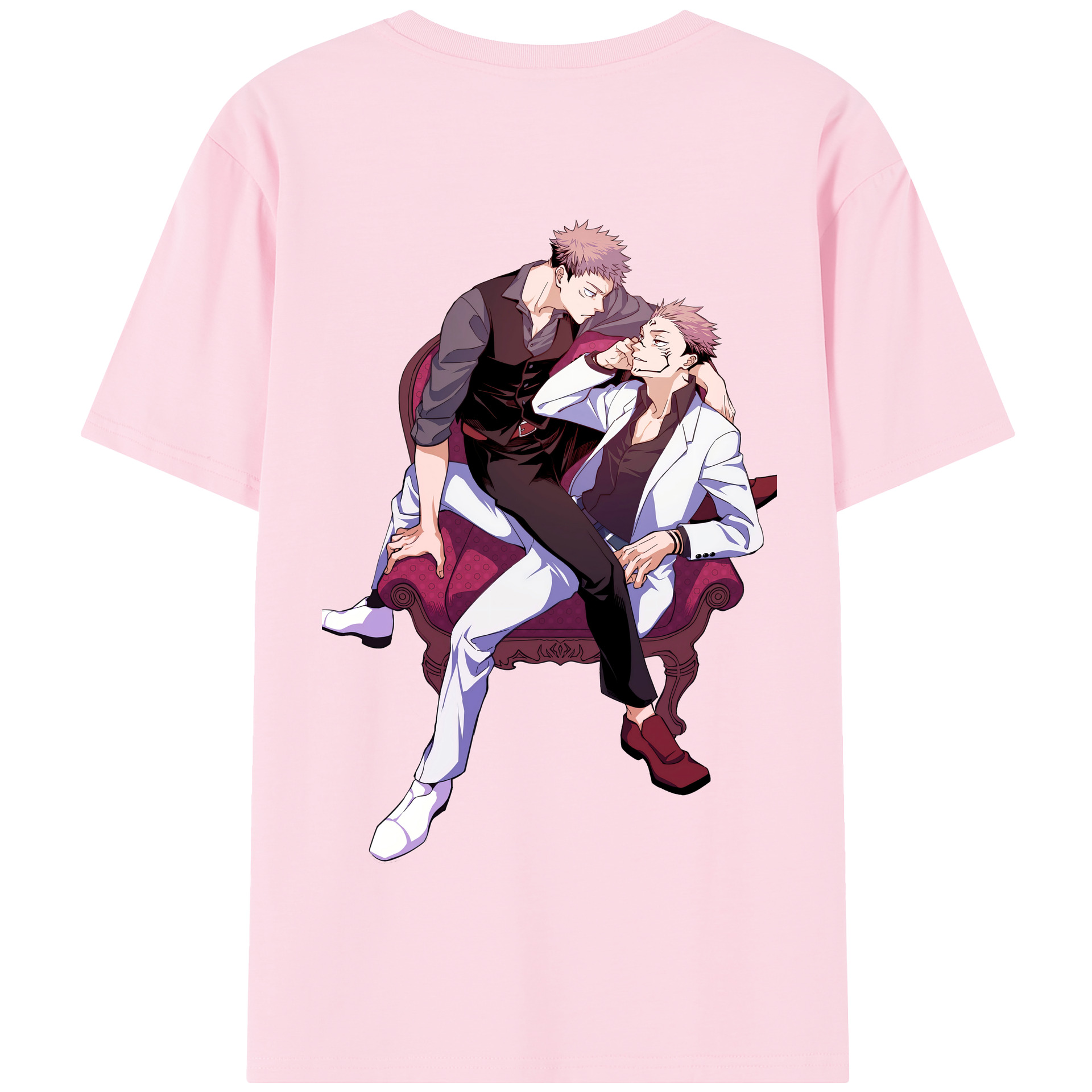 （画像用） 呪術廻戦 Jujutsu Kaisen 綿100％半袖Tシャツ（背面プリント）
