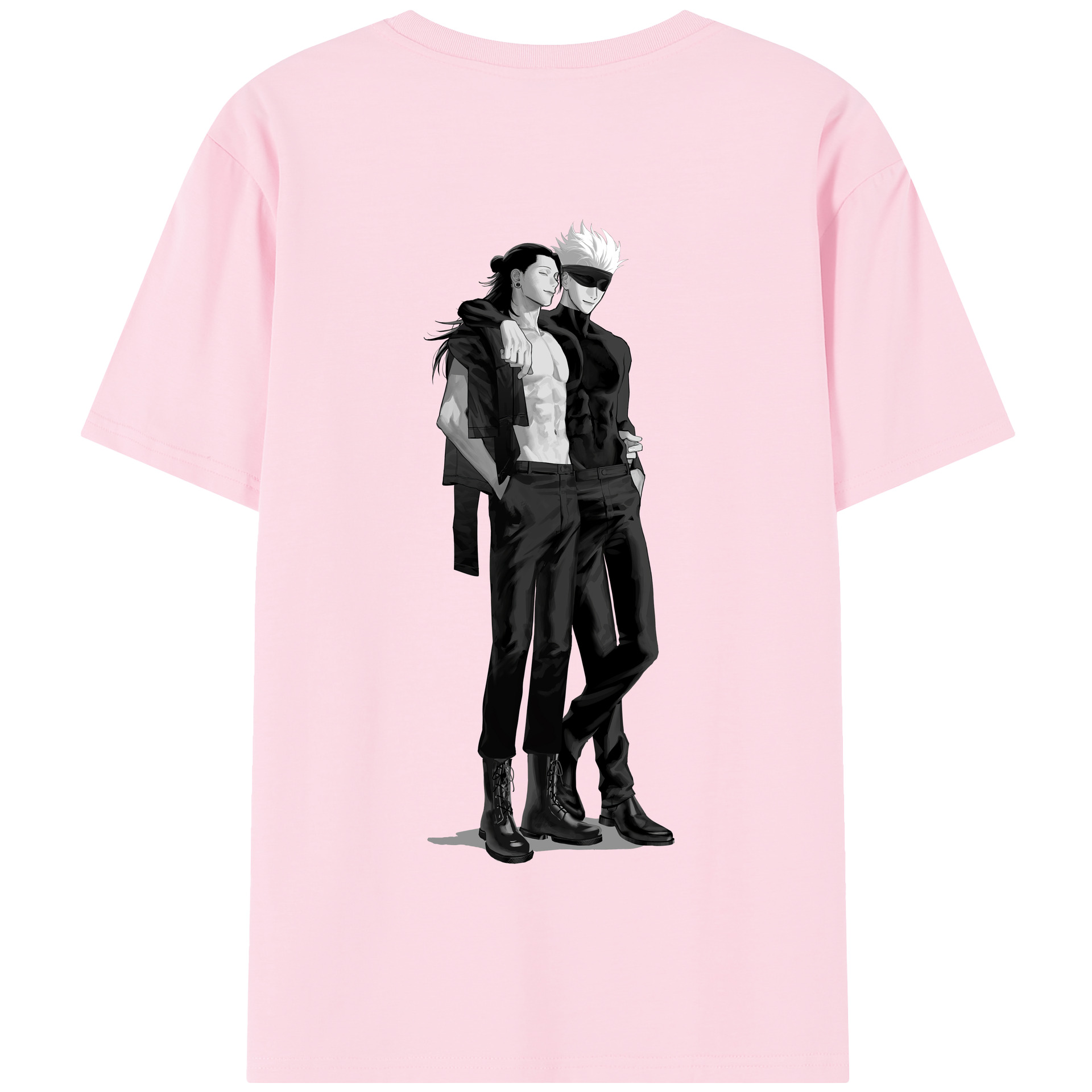（画像用） 呪術廻戦 Jujutsu Kaisen 綿100％半袖Tシャツ（背面プリント）
