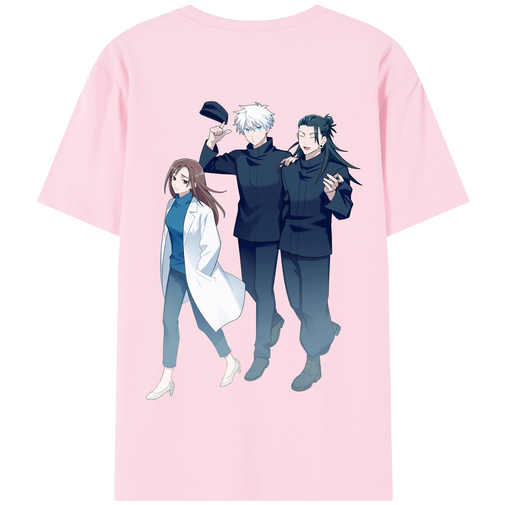 （画像用） 呪術廻戦 Jujutsu Kaisen 綿100％半袖Tシャツ（背面プリント）