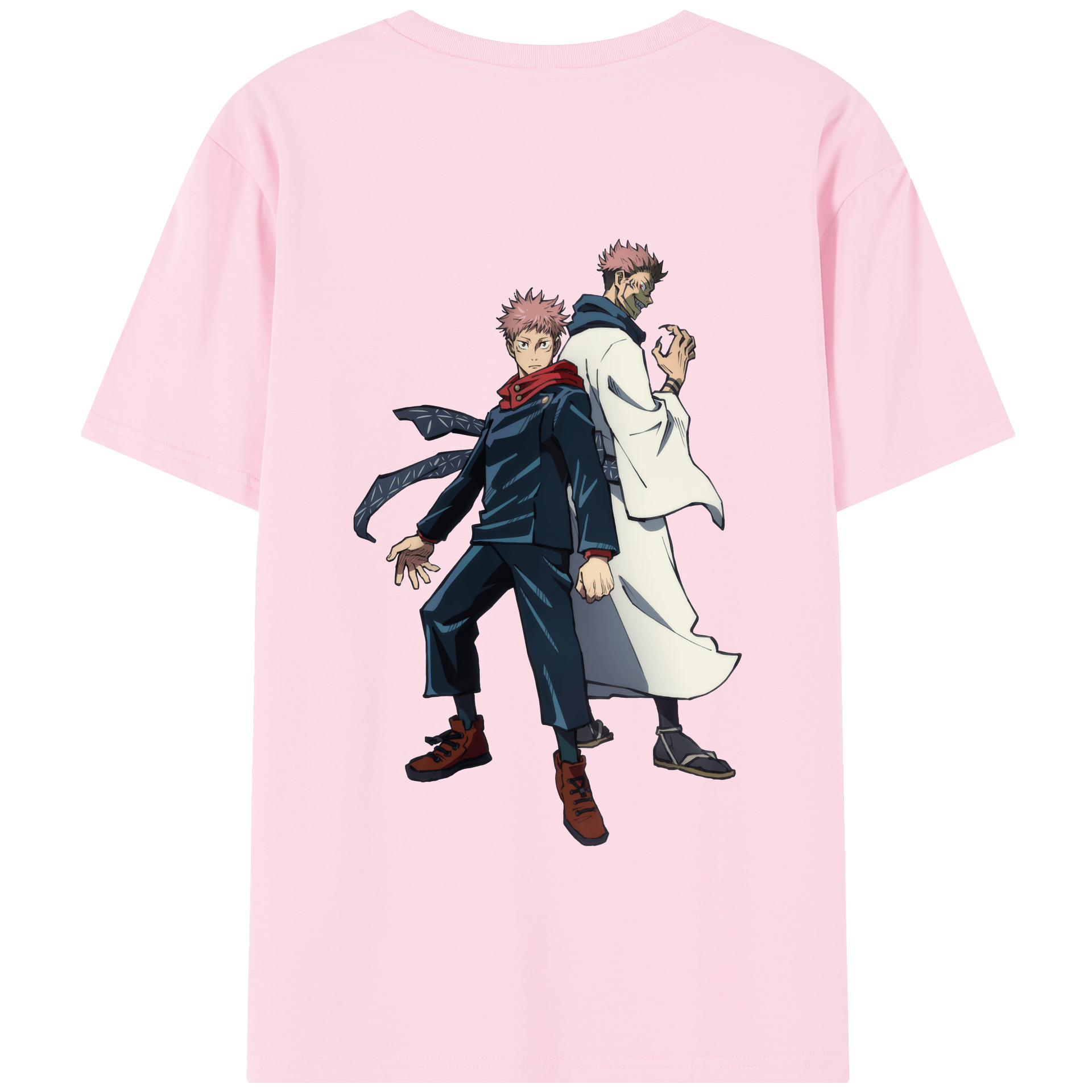 （画像用） 呪術廻戦 Jujutsu Kaisen 綿100％半袖Tシャツ（背面プリント）