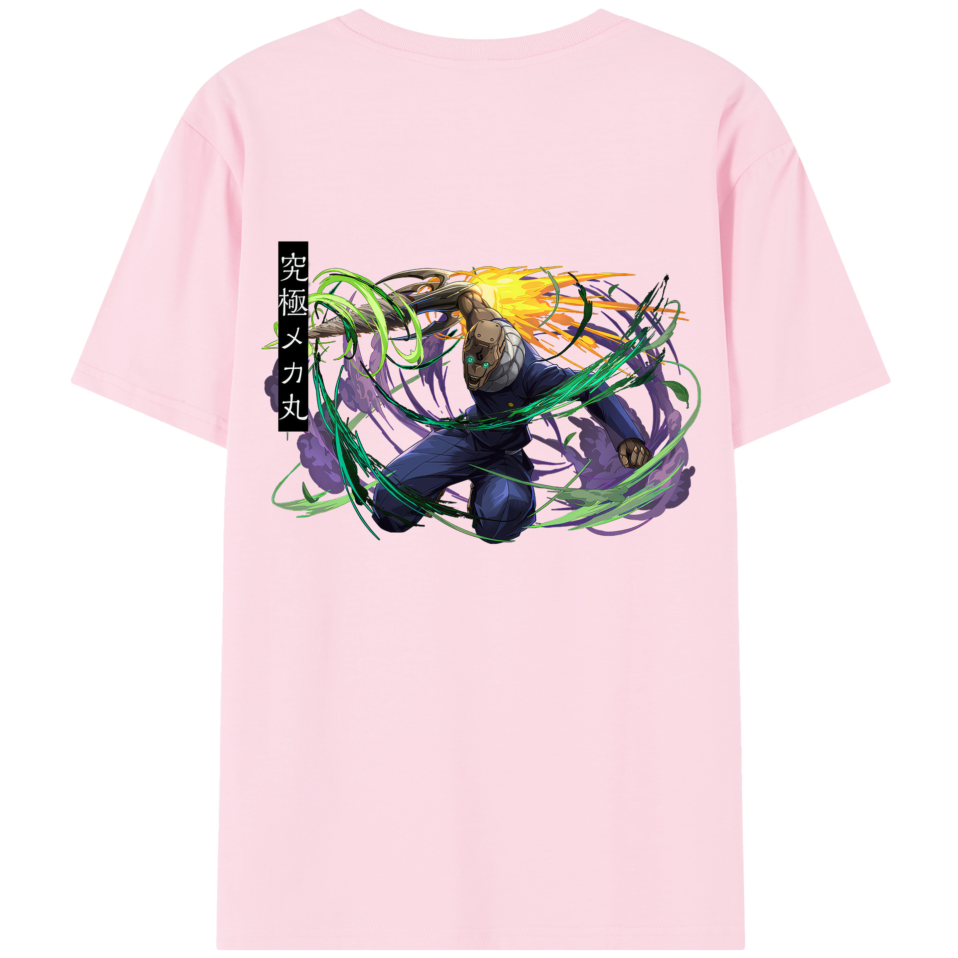 （画像用） 呪術廻戦 Jujutsu Kaisen 綿100％半袖Tシャツ（背面プリント）