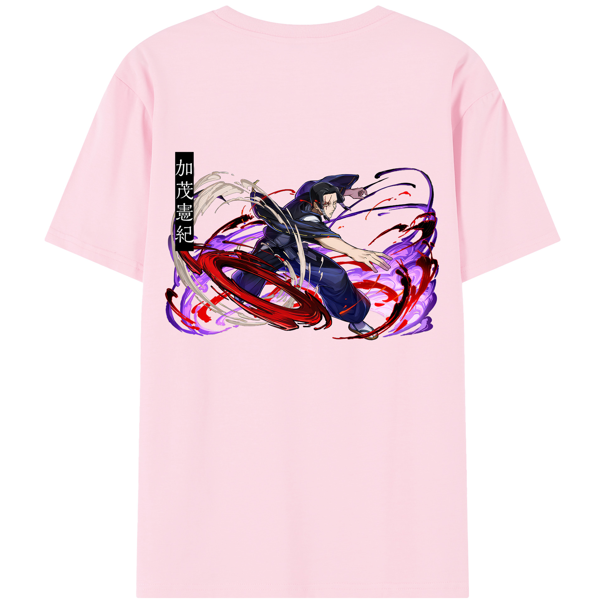 （画像用） 呪術廻戦 Jujutsu Kaisen 綿100％半袖Tシャツ（背面プリント）
