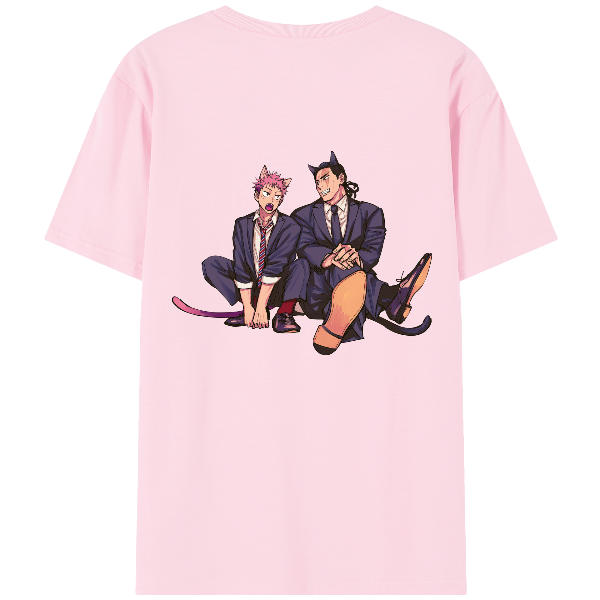 （画像用） 呪術廻戦 Jujutsu Kaisen 綿100％半袖Tシャツ（背面プリント）
