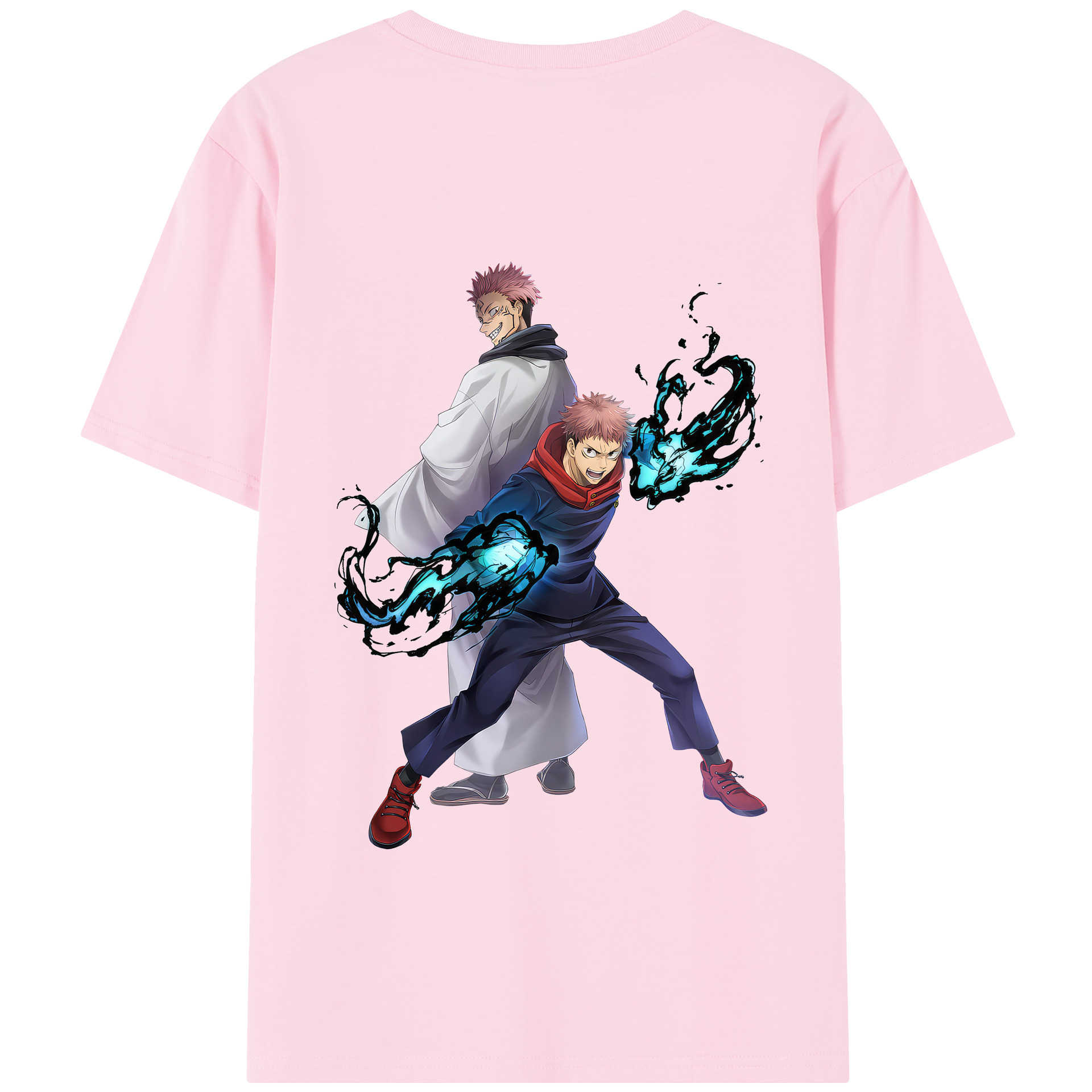 （画像用） 呪術廻戦 Jujutsu Kaisen 綿100％半袖Tシャツ（背面プリント）