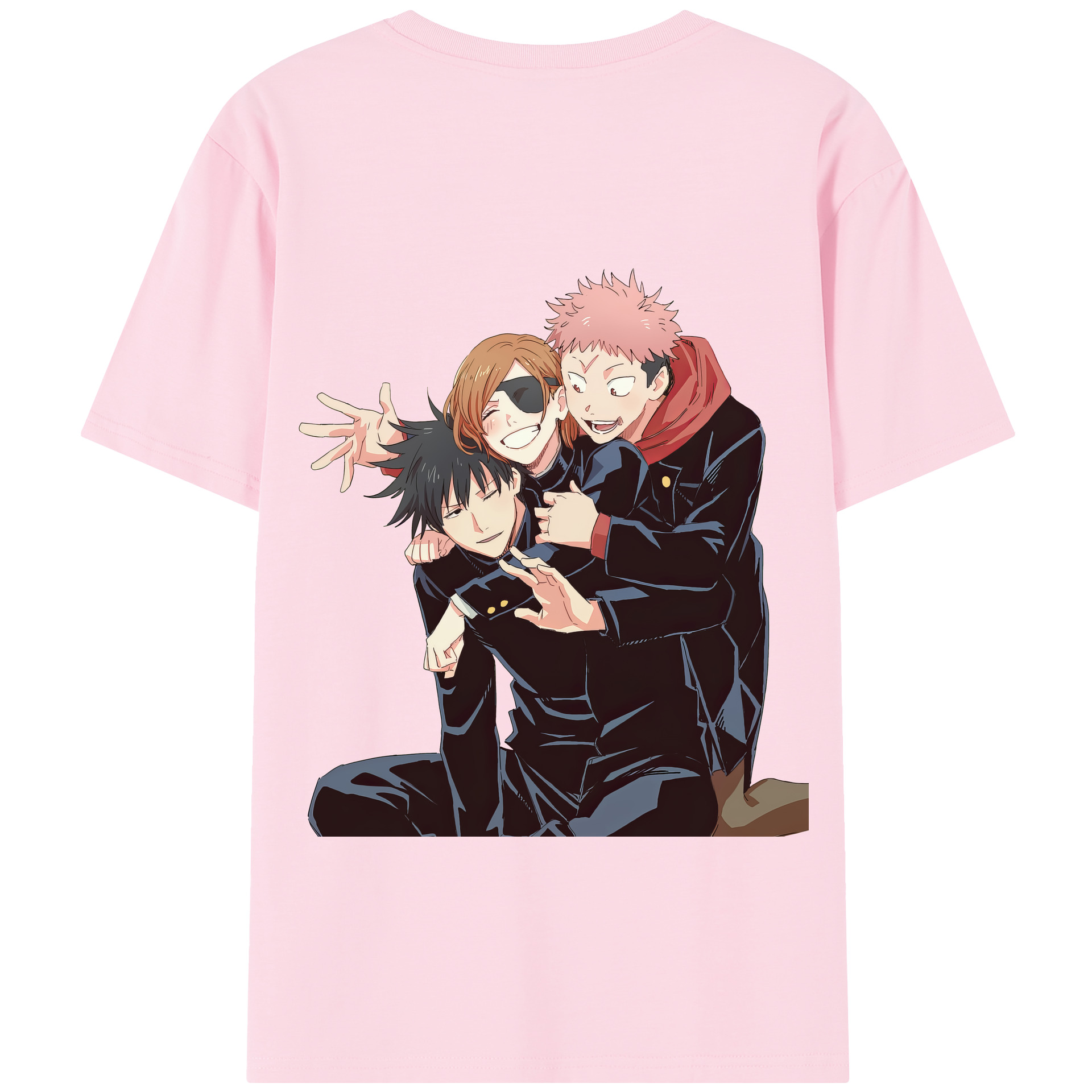 （画像用） 呪術廻戦 Jujutsu Kaisen 綿100％半袖Tシャツ（背面プリント）