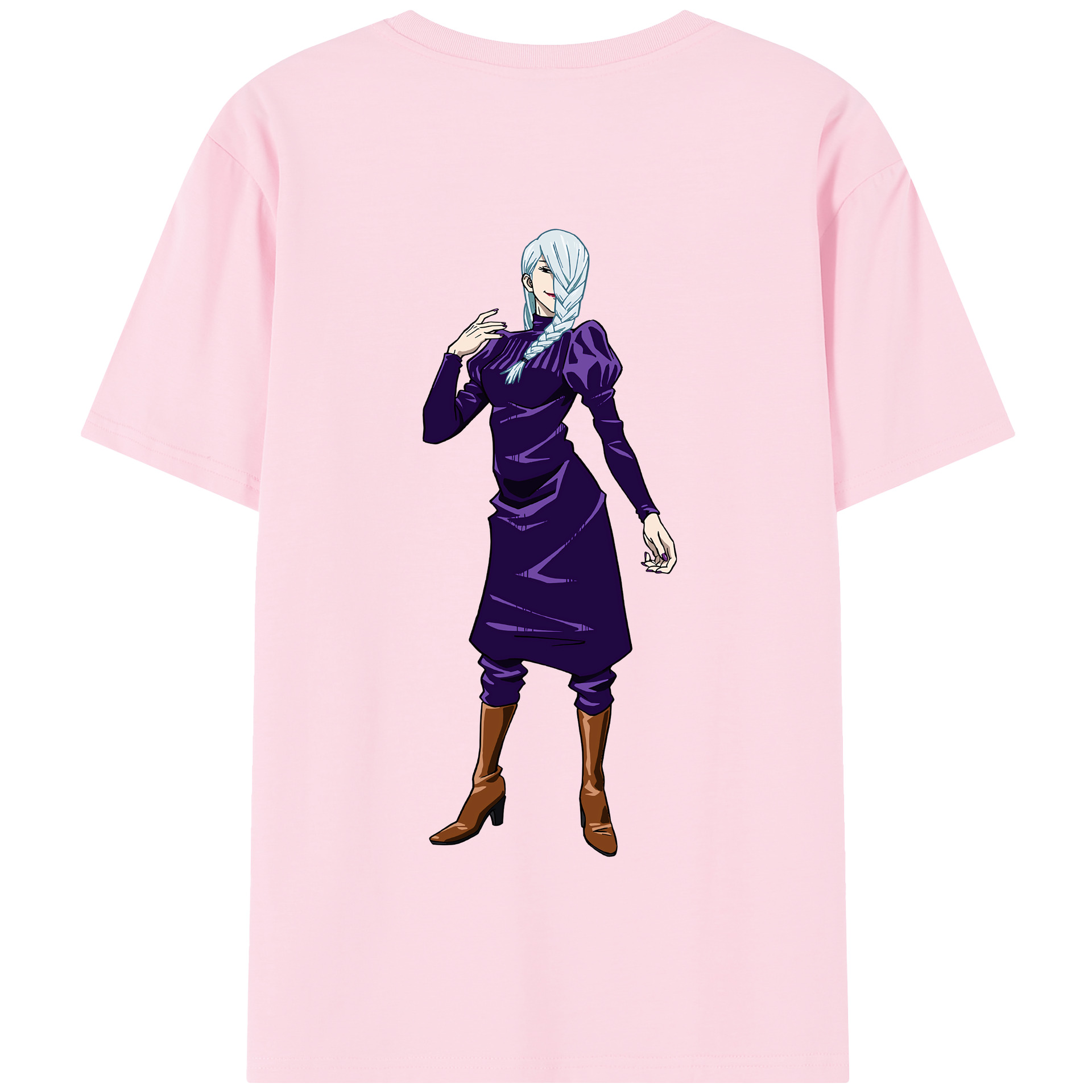 （画像用） 呪術廻戦 Jujutsu Kaisen 綿100％半袖Tシャツ（背面プリント）