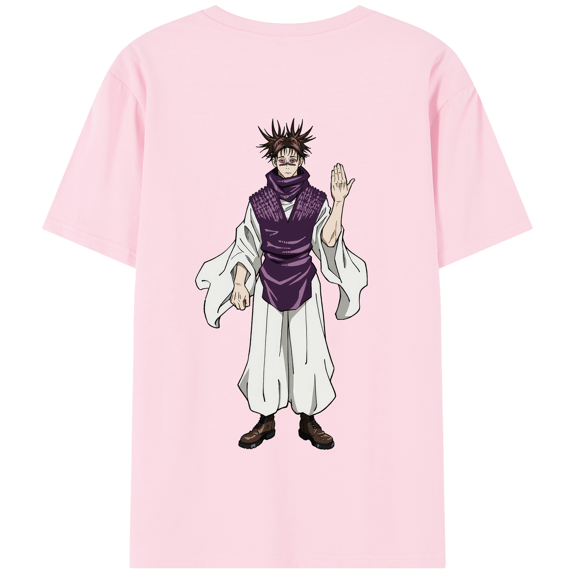 （画像用） 呪術廻戦 Jujutsu Kaisen 綿100％半袖Tシャツ（背面プリント）