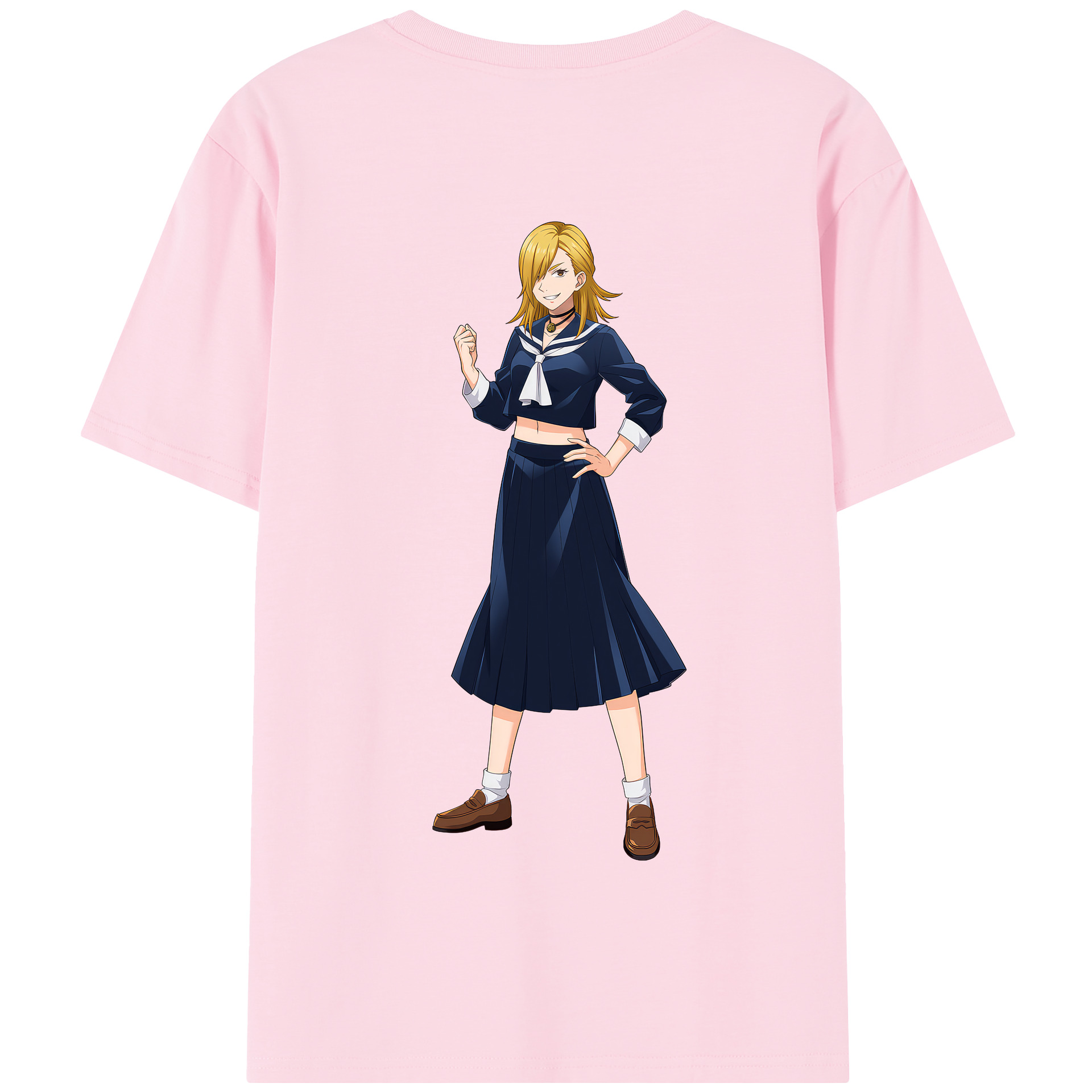 （画像用） 呪術廻戦 Jujutsu Kaisen 綿100％半袖Tシャツ（背面プリント）