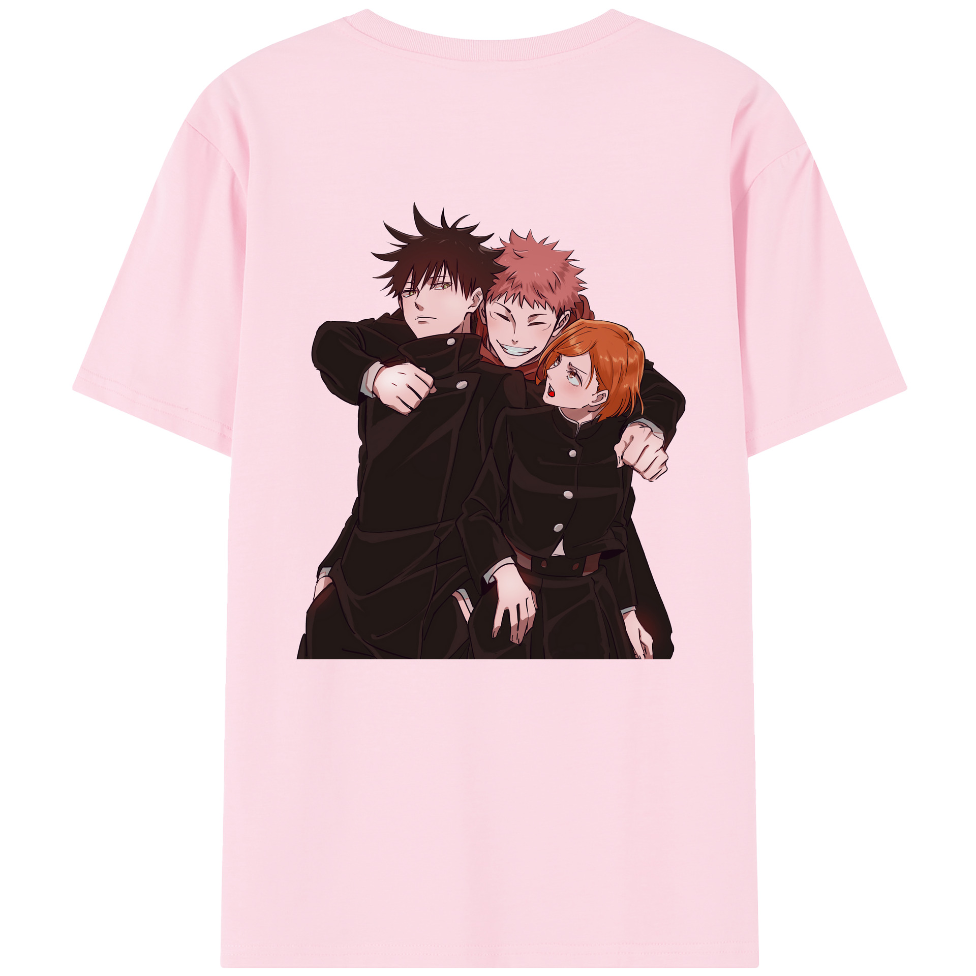 （画像用） 呪術廻戦 Jujutsu Kaisen 綿100％半袖Tシャツ（背面プリント）
