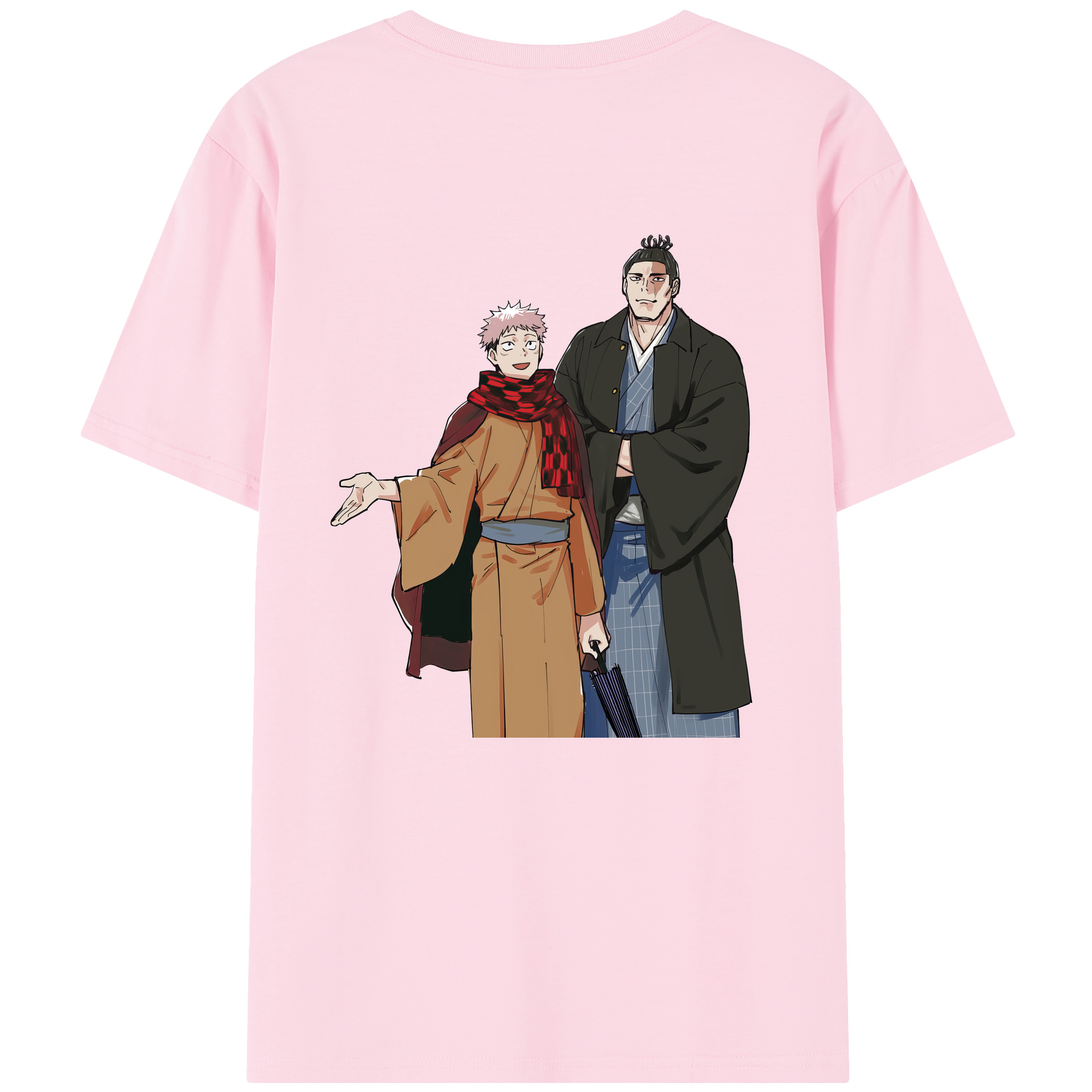 （画像用） 呪術廻戦 Jujutsu Kaisen 綿100％半袖Tシャツ（背面プリント）
