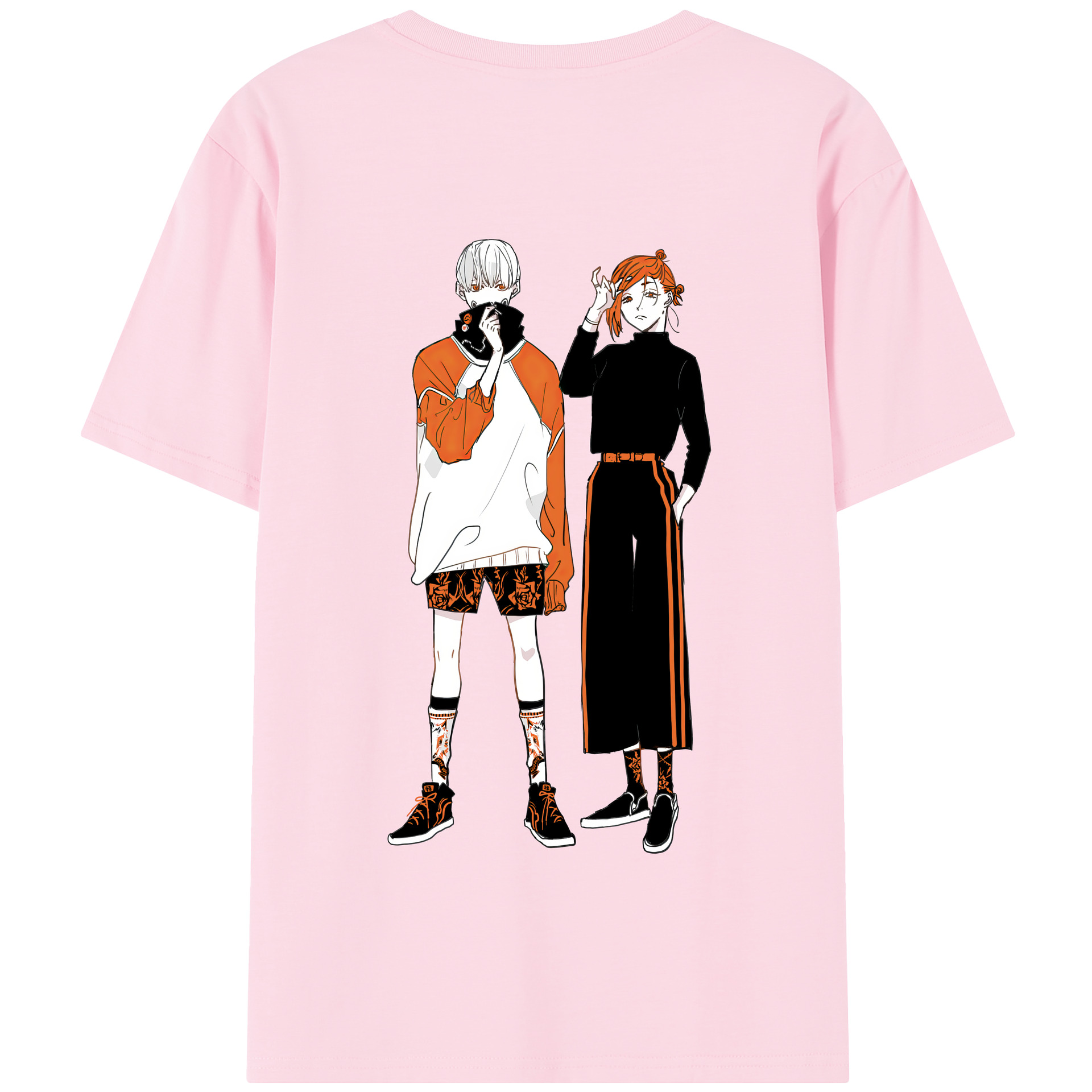 （画像用） 呪術廻戦 Jujutsu Kaisen 綿100％半袖Tシャツ（背面プリント）