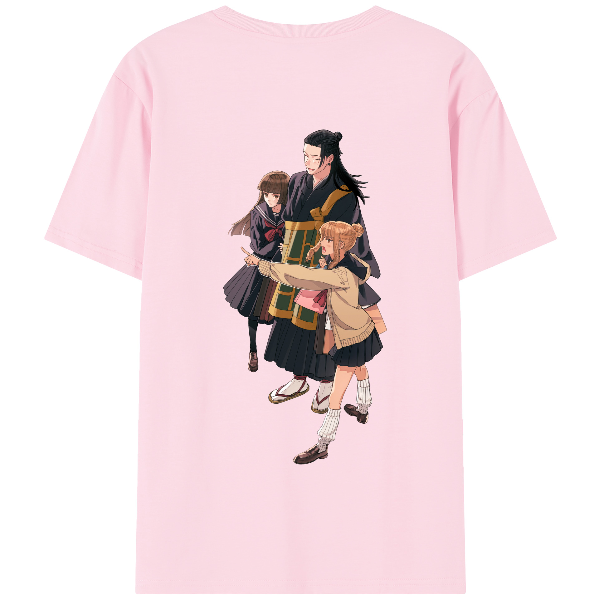 （画像用） 呪術廻戦 Jujutsu Kaisen 綿100％半袖Tシャツ（背面プリント）