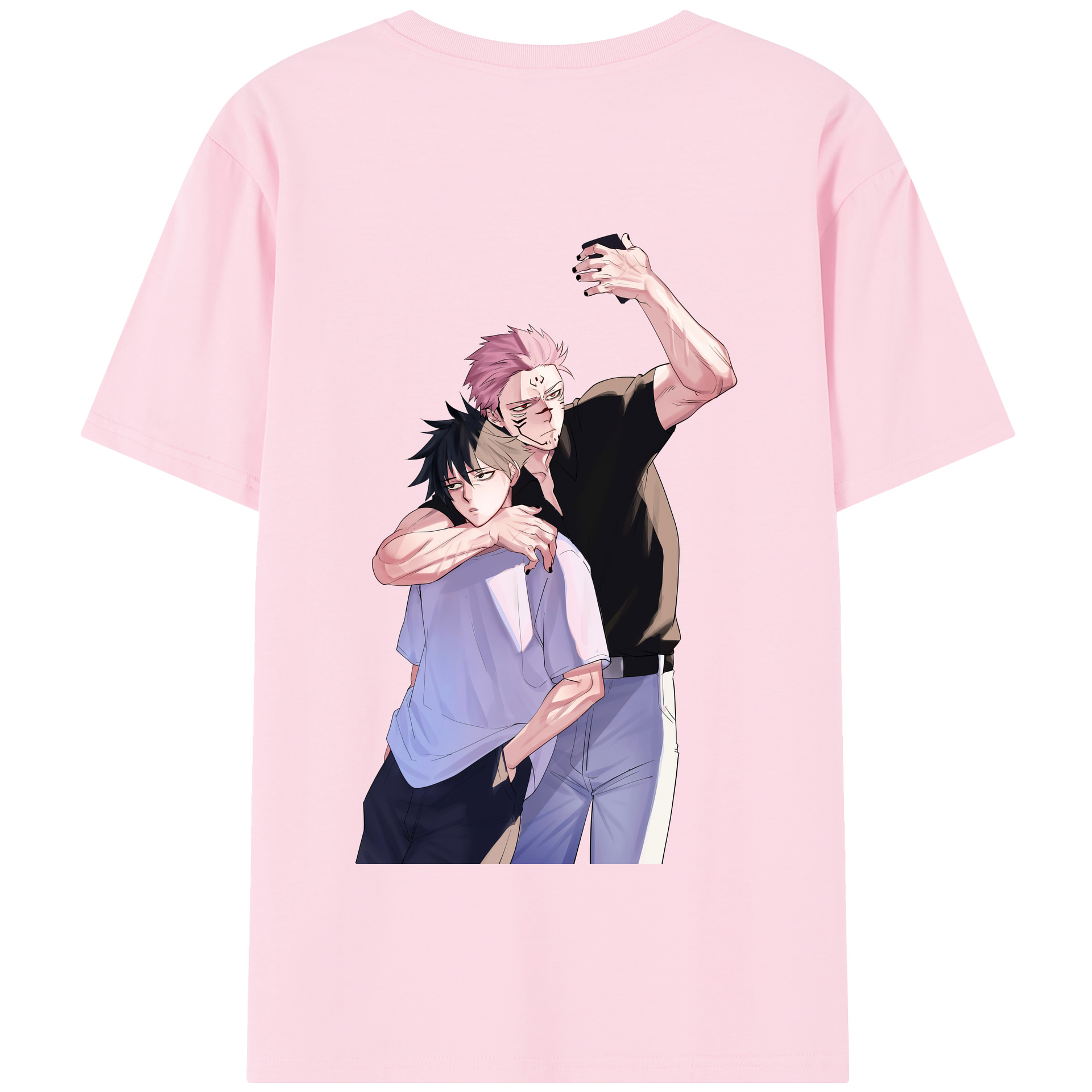 （画像用） 呪術廻戦 Jujutsu Kaisen 綿100％半袖Tシャツ（背面プリント）