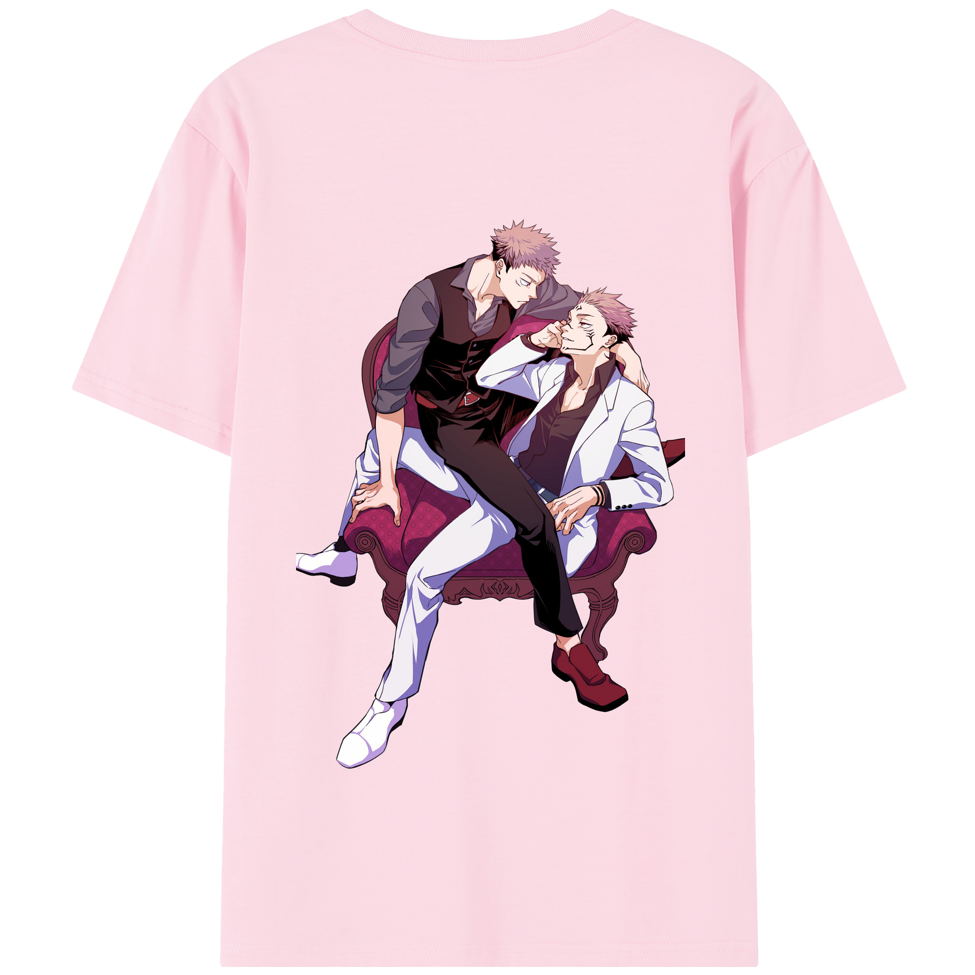 （画像用） 呪術廻戦 Jujutsu Kaisen 綿100％半袖Tシャツ（背面プリント）