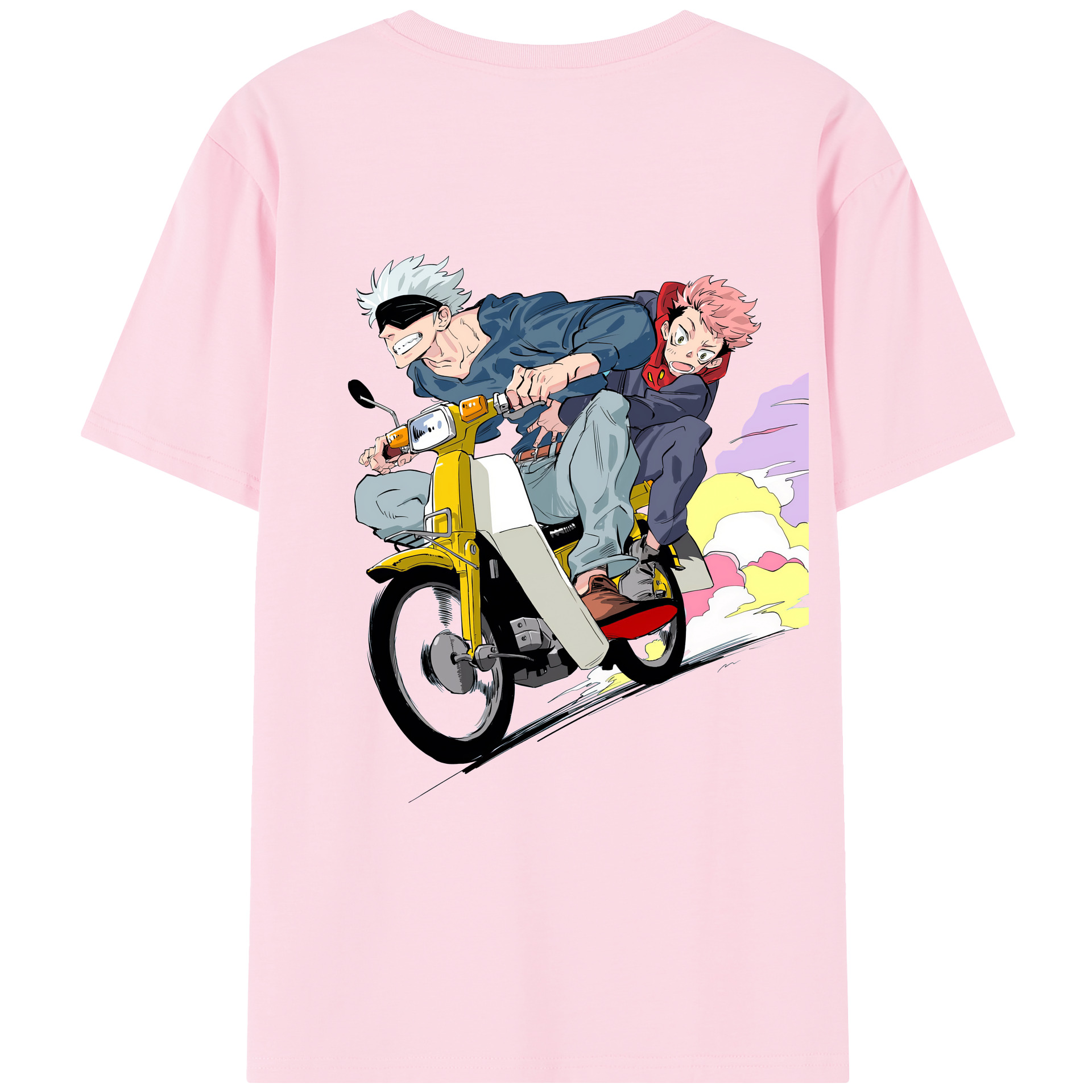 （画像用） 呪術廻戦 Jujutsu Kaisen 綿100％半袖Tシャツ（背面プリント）