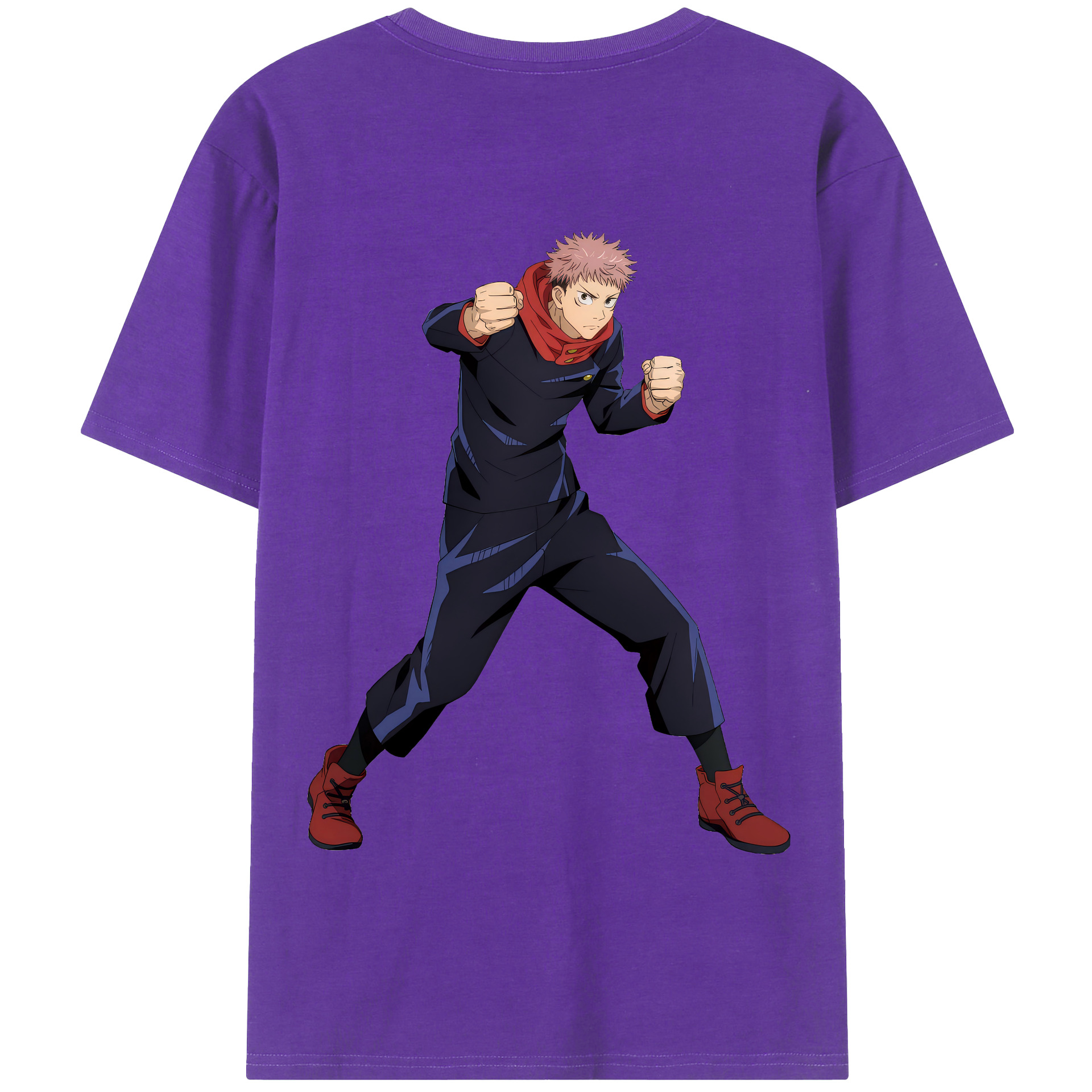 （画像用） 呪術廻戦 Jujutsu Kaisen 綿100％半袖Tシャツ（背面プリント）