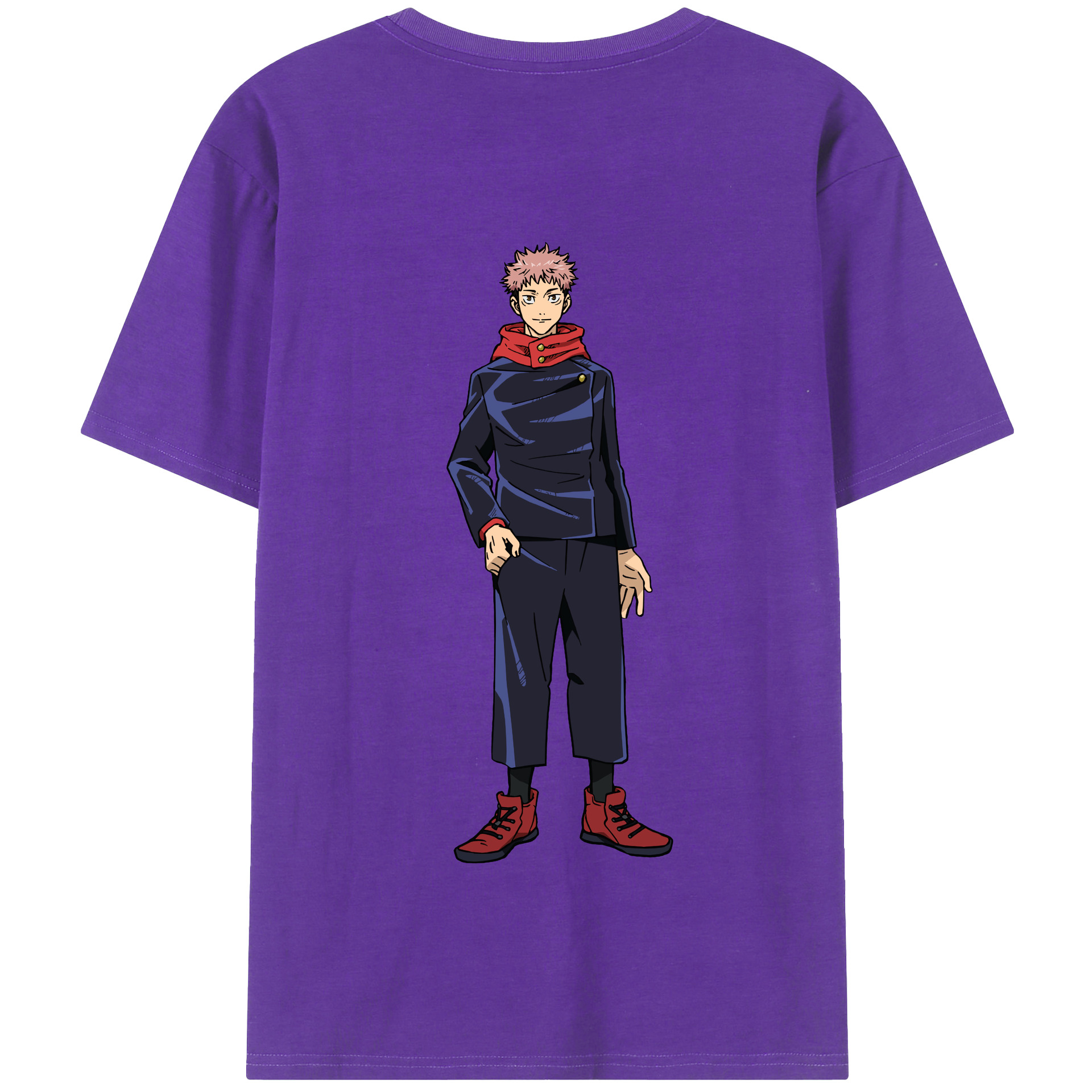 （画像用） 呪術廻戦 Jujutsu Kaisen 綿100％半袖Tシャツ（背面プリント）
