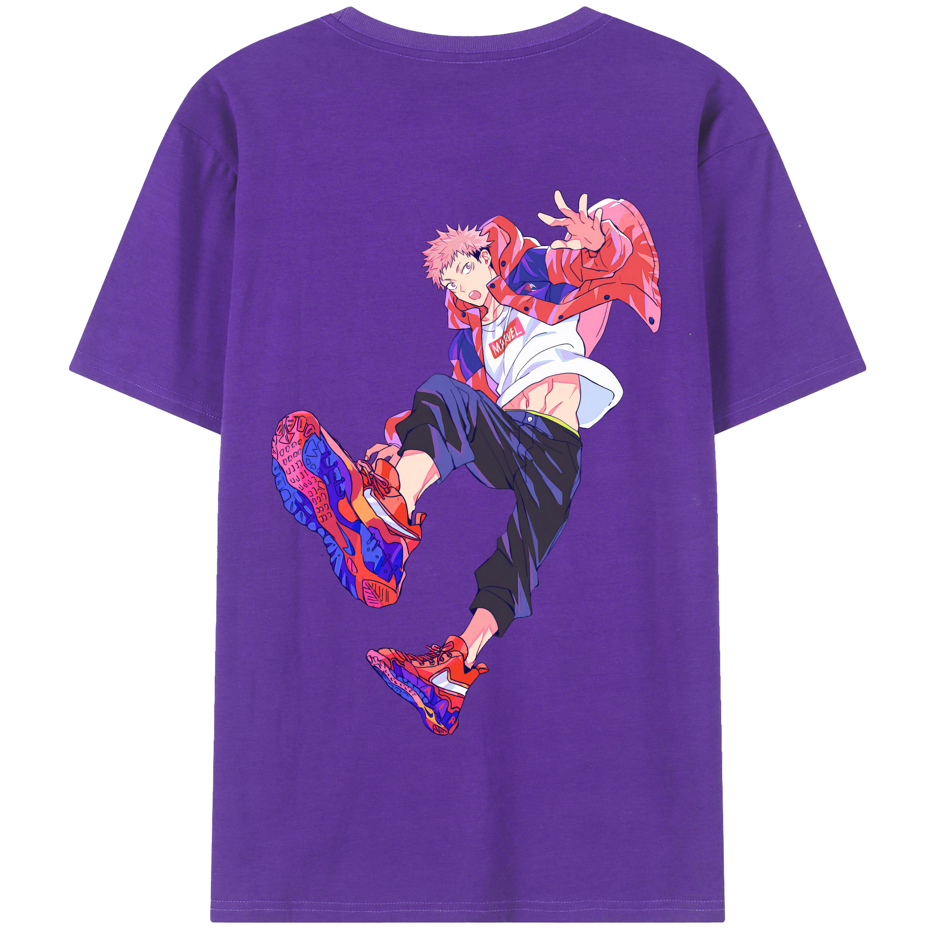 （画像用） 呪術廻戦 Jujutsu Kaisen 綿100％半袖Tシャツ（背面プリント）