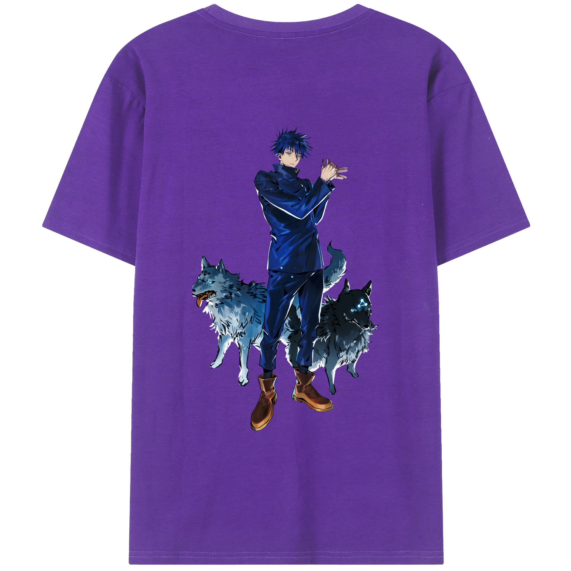 （画像用） 呪術廻戦 Jujutsu Kaisen 綿100％半袖Tシャツ（背面プリント）