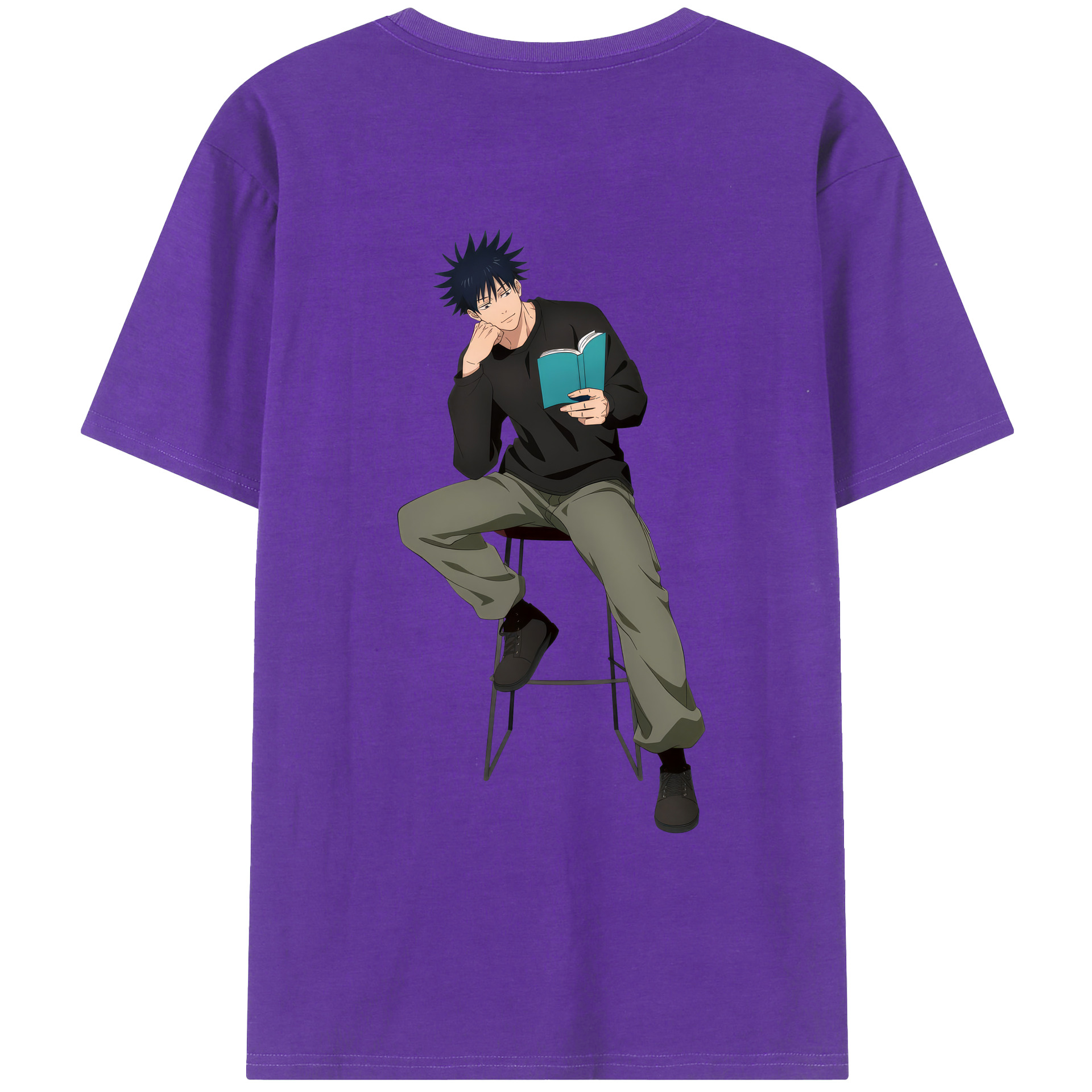 （画像用） 呪術廻戦 Jujutsu Kaisen 綿100％半袖Tシャツ（背面プリント）