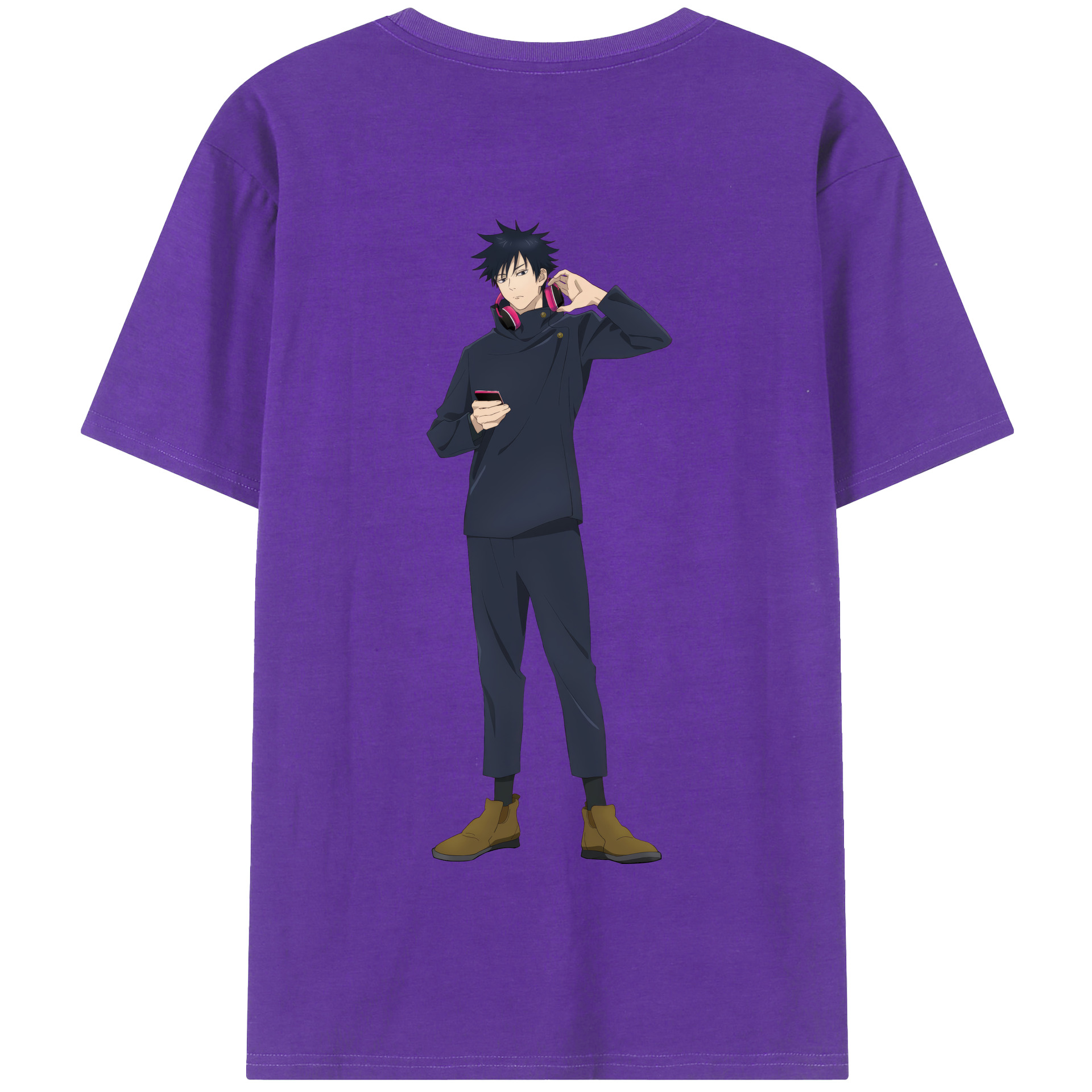 （画像用） 呪術廻戦 Jujutsu Kaisen 綿100％半袖Tシャツ（背面プリント）