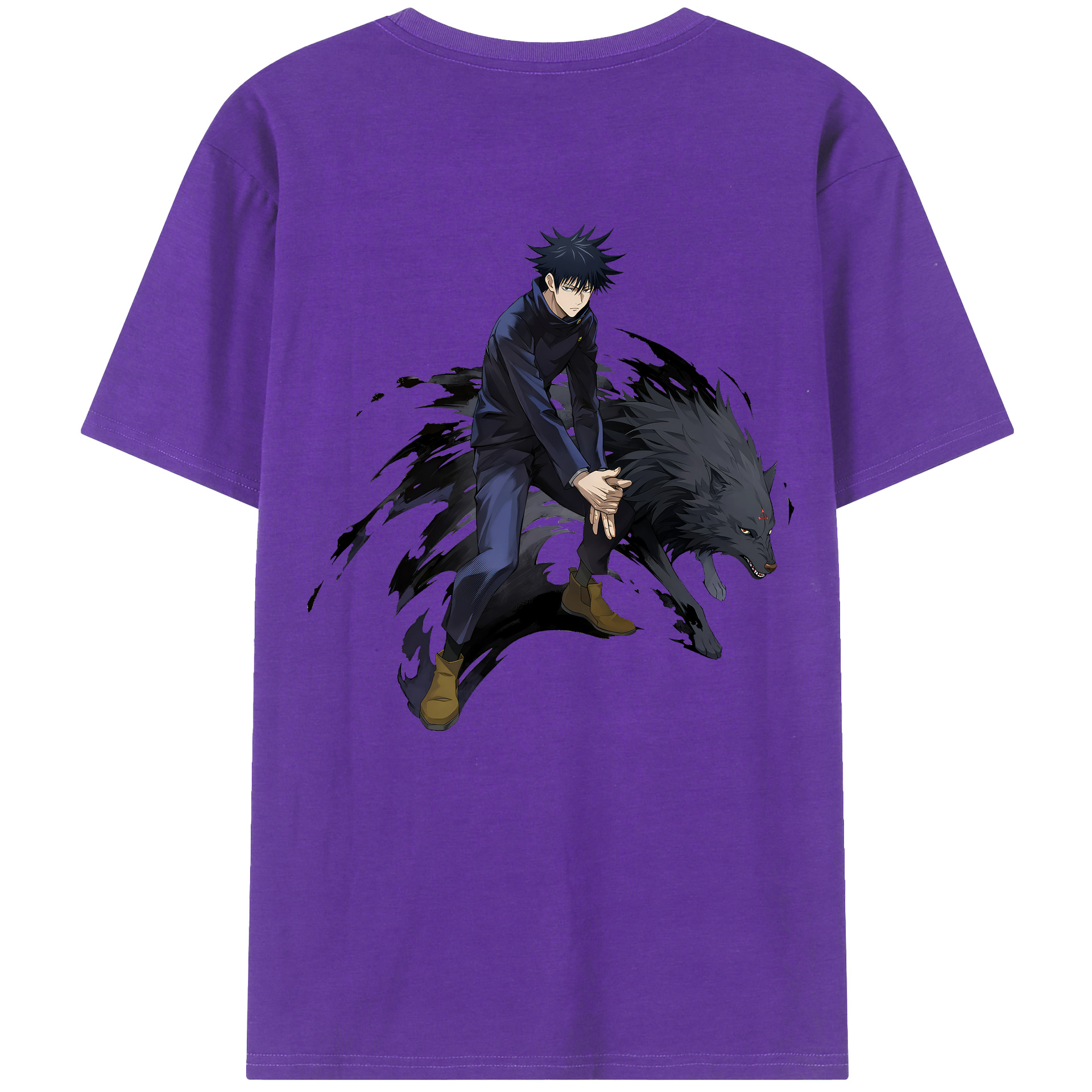 （画像用） 呪術廻戦 Jujutsu Kaisen 綿100％半袖Tシャツ（背面プリント）