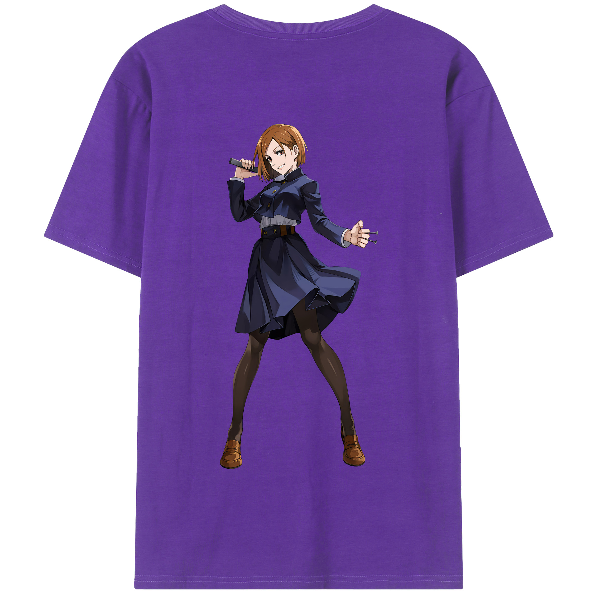 （画像用） 呪術廻戦 Jujutsu Kaisen 綿100％半袖Tシャツ（背面プリント）