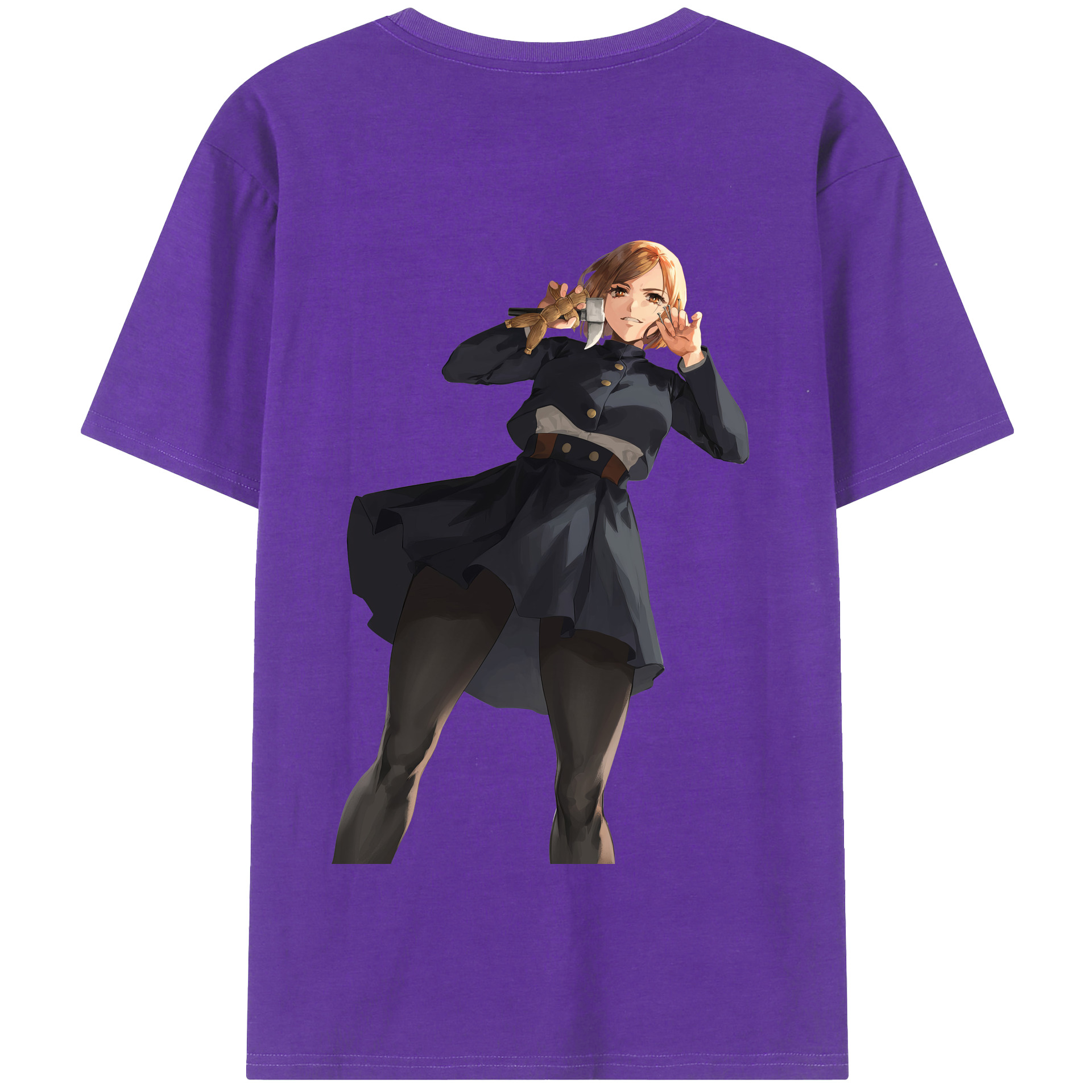 （画像用） 呪術廻戦 Jujutsu Kaisen 綿100％半袖Tシャツ（背面プリント）